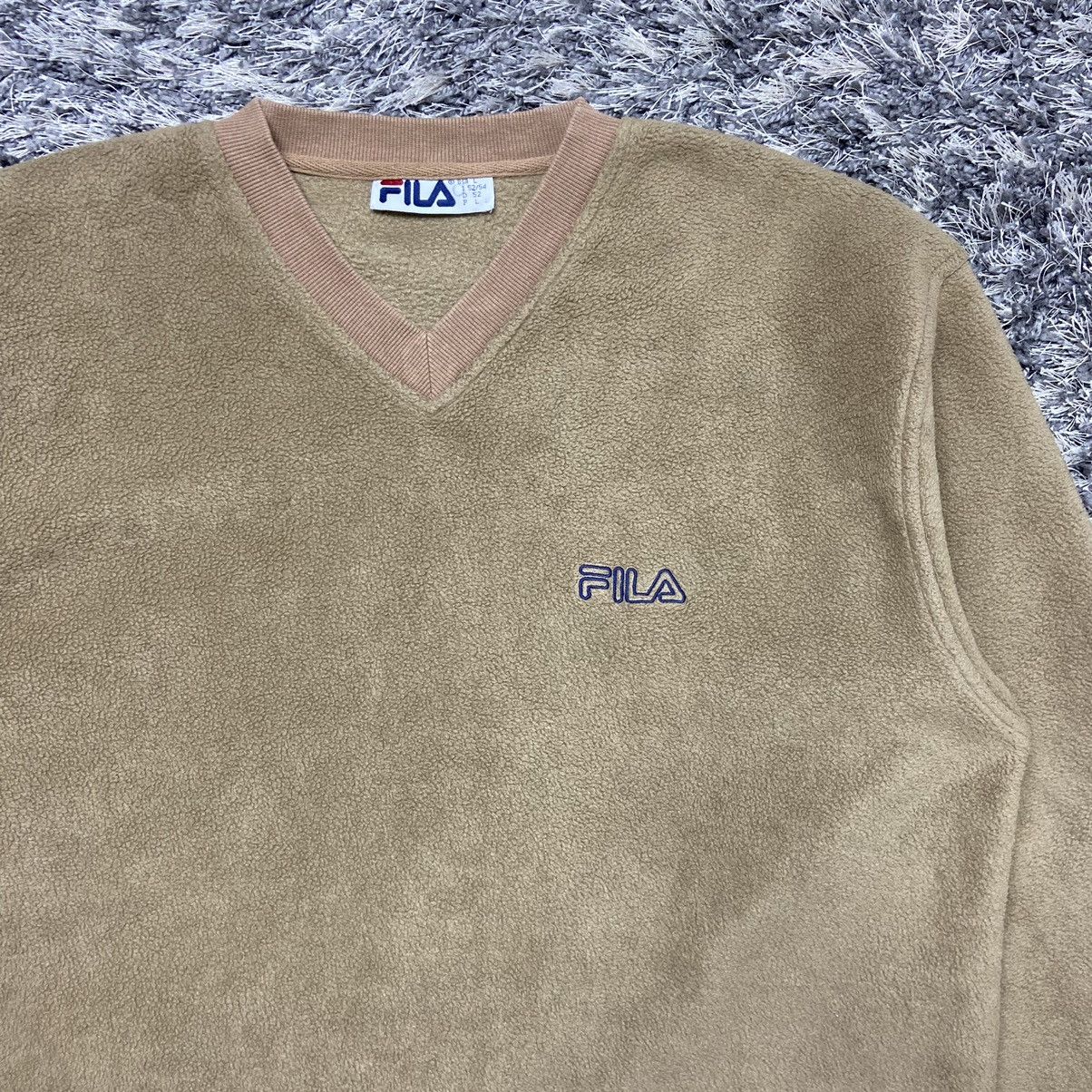 Fila 1990s TEDDY FLEECE FILA RARE VINTAGE SWEATSHIRT - № 1091 Size US L / EU 52-54 / 3 - 3 Thumbnail