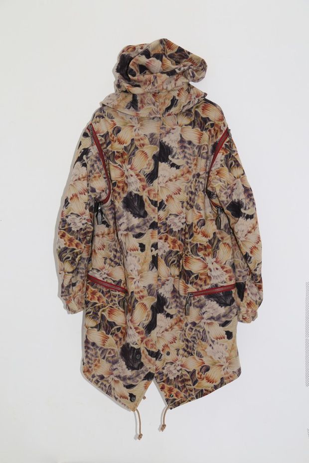 Yohji Yamamoto FW14 Floral Parka Size US M / EU 48-50 / 2 - 2 Thumbnail