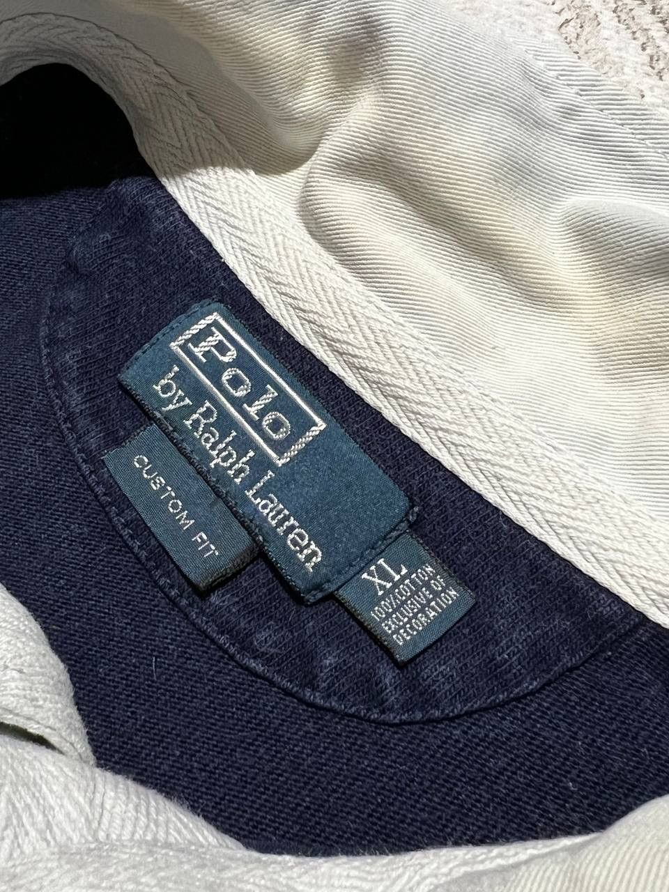 Polo Ralph Lauren Vintage Polo Ralph Lauren Rugby Long Sleeve Striped Shirt Size US XL / EU 56 / 4 - 5 Thumbnail