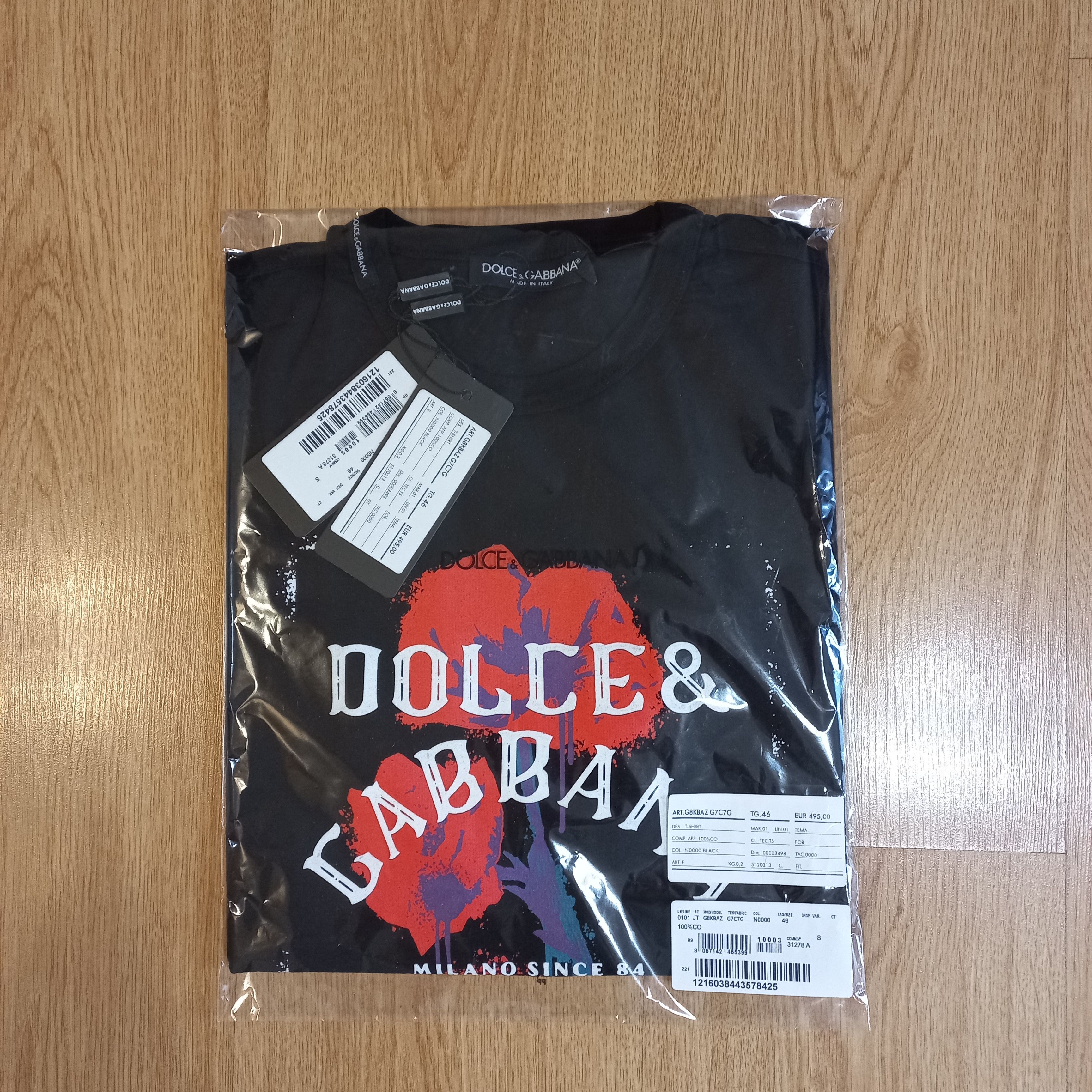 Dolce & Gabbana Dolce&Gabbana t shirt size s 46 Size US S / EU 44-46 / 1 - 6 Thumbnail