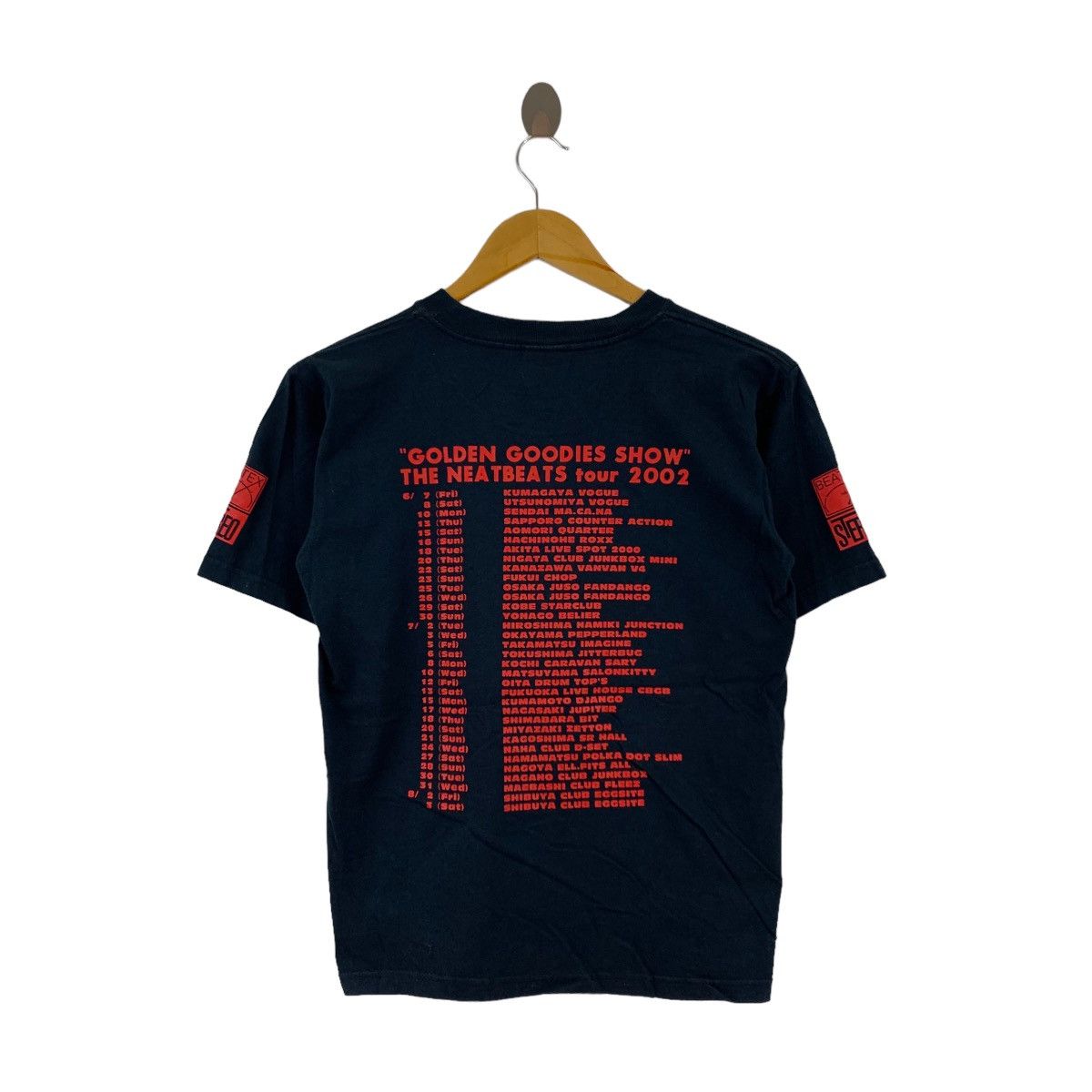 Anvil THE NEATBEATS GOLDEN Band Goodies Tour 2002 Print Design Size US L / EU 52-54 / 3 - 4 Thumbnail