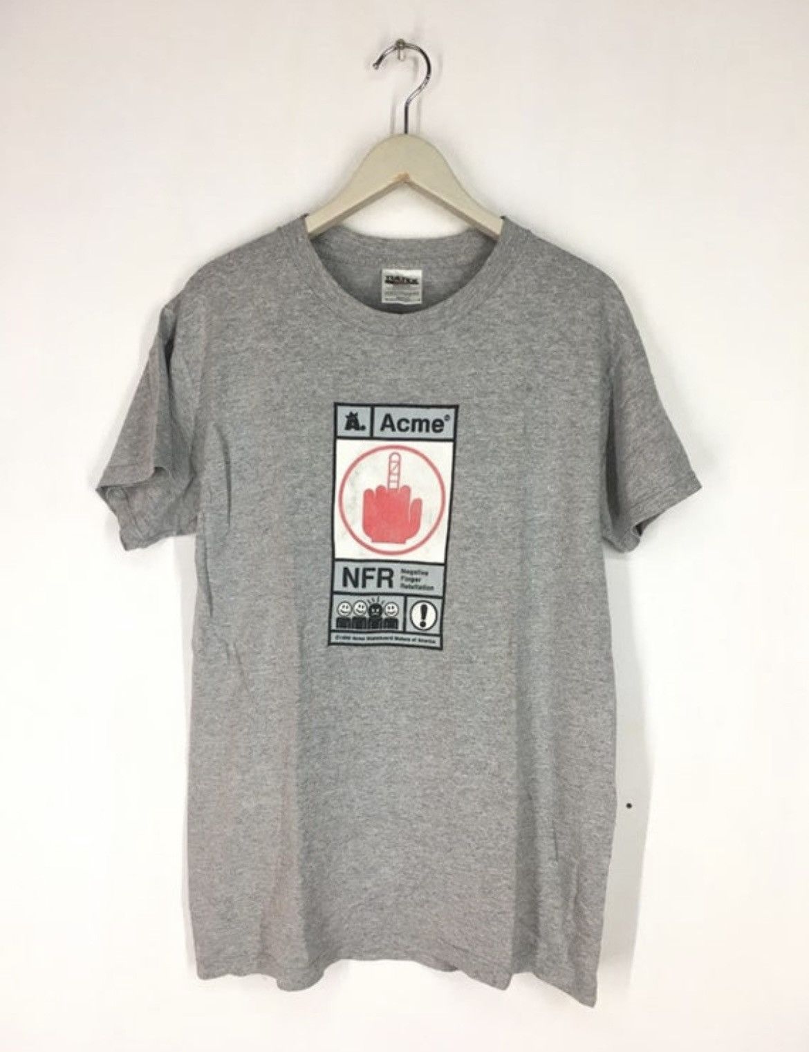 Acme Clothing Vintage 90s Acme skateboard make of America skate t shirt Size US M / EU 48-50 / 2 - 1 Thumbnail