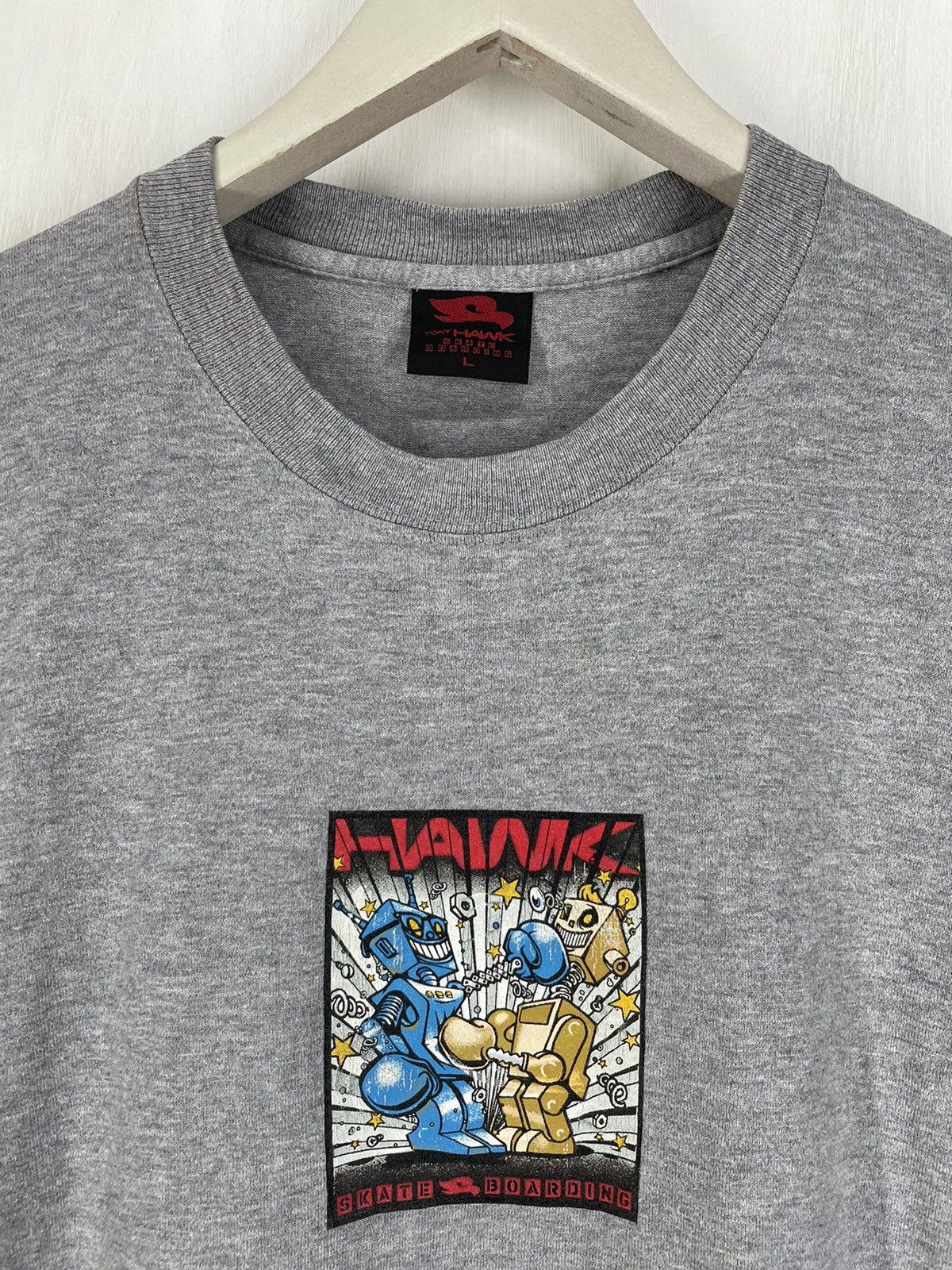 Tony Hawk Vintage Y2K Tony Hawk skateboarding t shirt Size US L / EU 52-54 / 3 - 3 Thumbnail