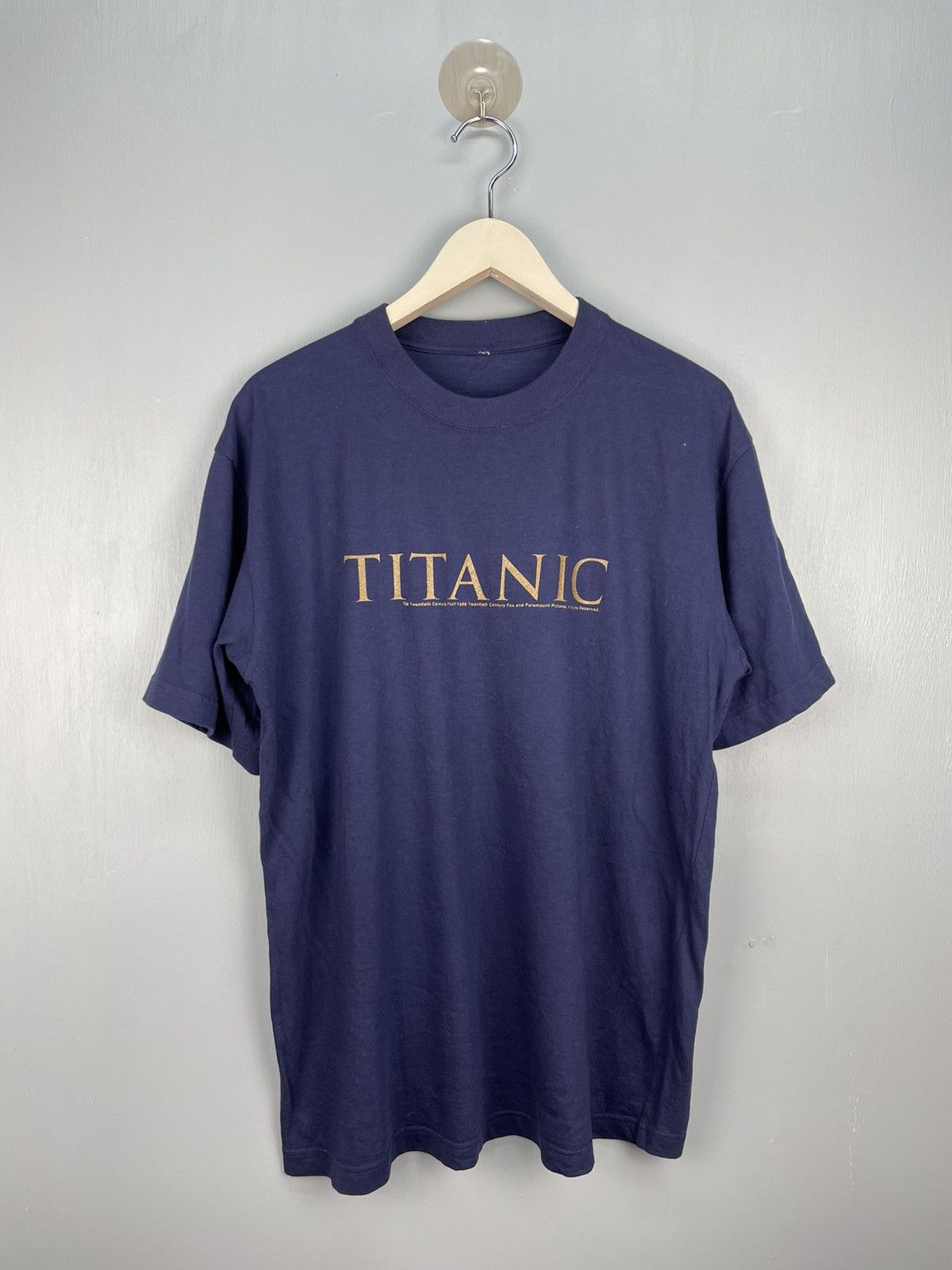 Vintage Vintage 90s Titanic movie promo t shirt Size US L / EU 52-54 / 3 - 1 Thumbnail