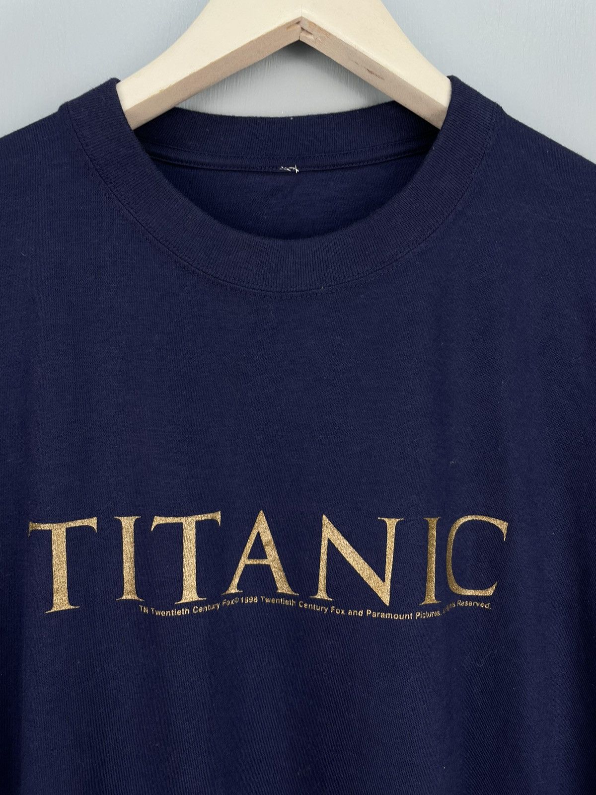 Vintage Vintage 90s Titanic movie promo t shirt Size US L / EU 52-54 / 3 - 3 Thumbnail
