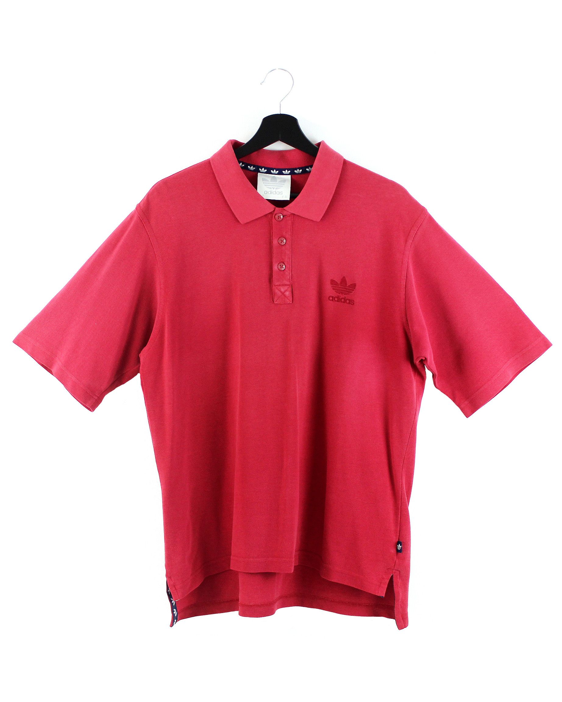 Adidas 90s vintage adidas Originals polo t-shirt tshirt OG L XL Size US L / EU 52-54 / 3 - 1 Thumbnail