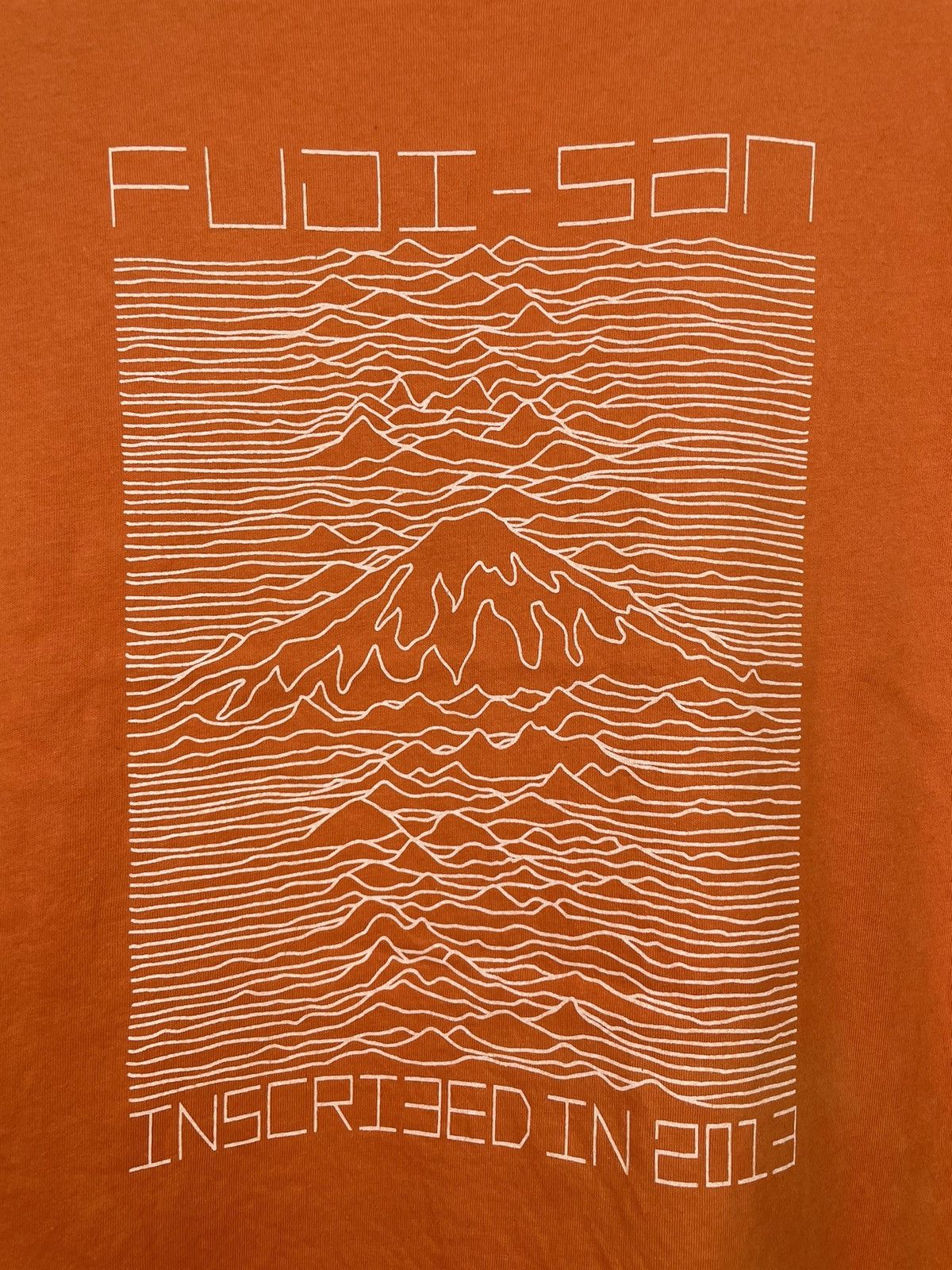 Japanese Brand UNESCO NGO Japan supporters fuji-san Joy Division design tee Size US M / EU 48-50 / 2 - 3 Thumbnail