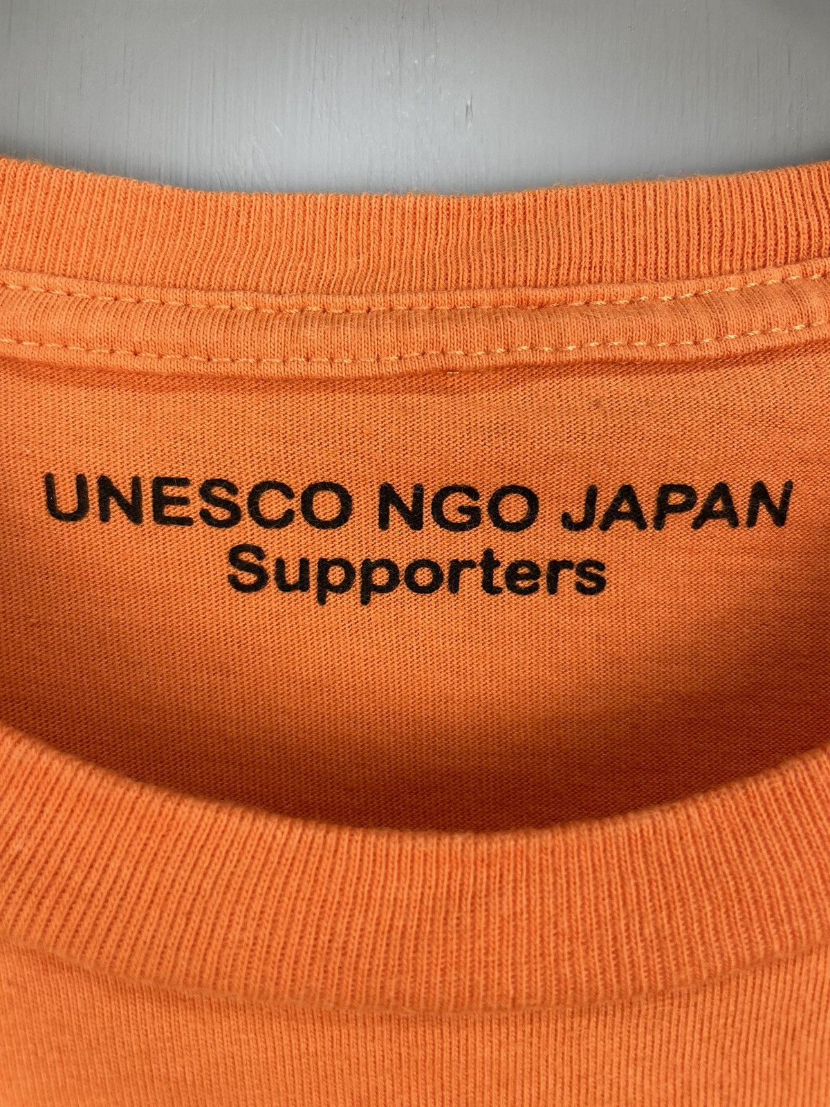 Japanese Brand UNESCO NGO Japan supporters fuji-san Joy Division design tee Size US M / EU 48-50 / 2 - 5 Thumbnail