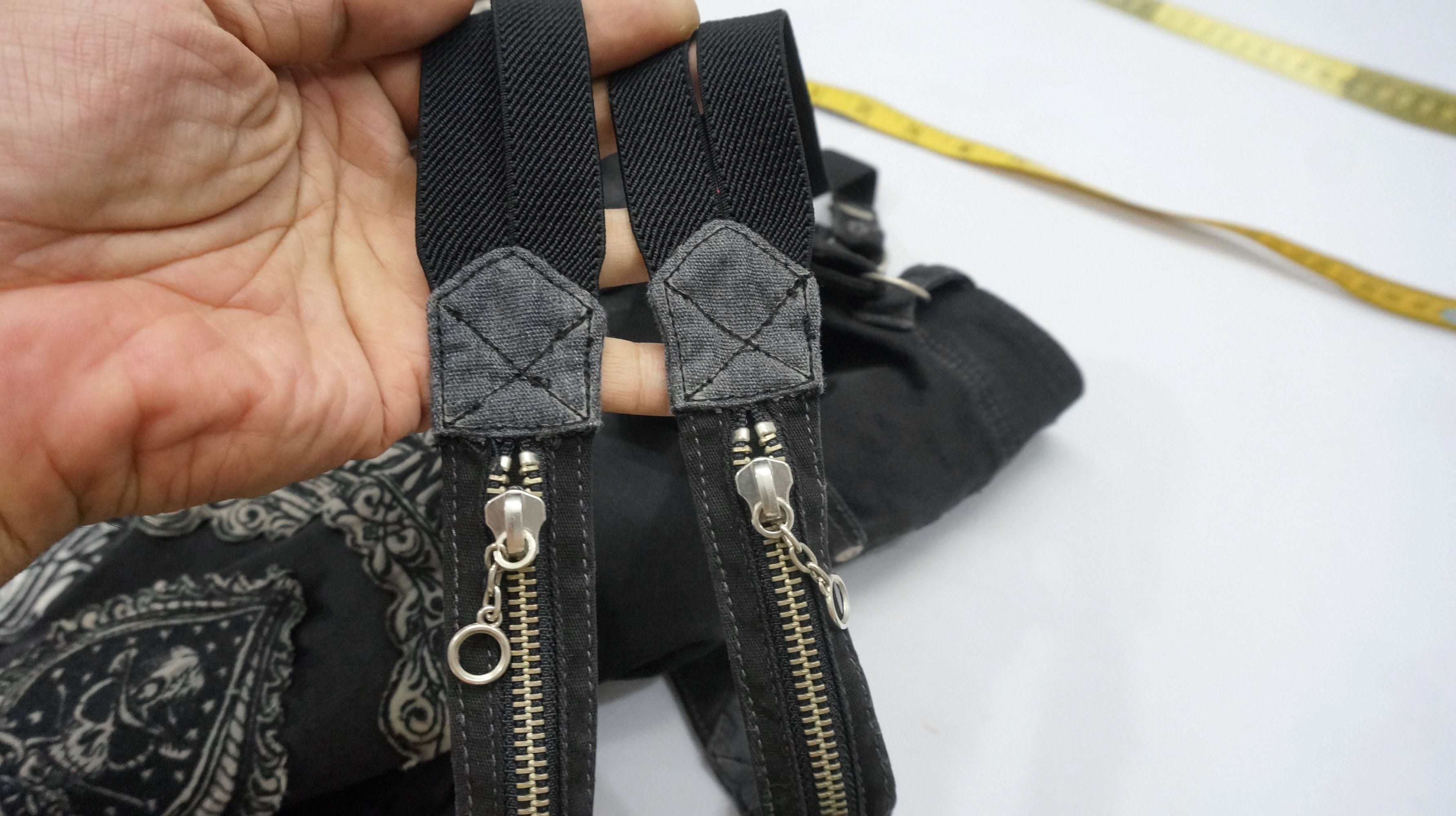 Other Rare 🔥 Punk Women Skinny Suspender pants Size 26" / US 2 / IT 38 - 14 Thumbnail