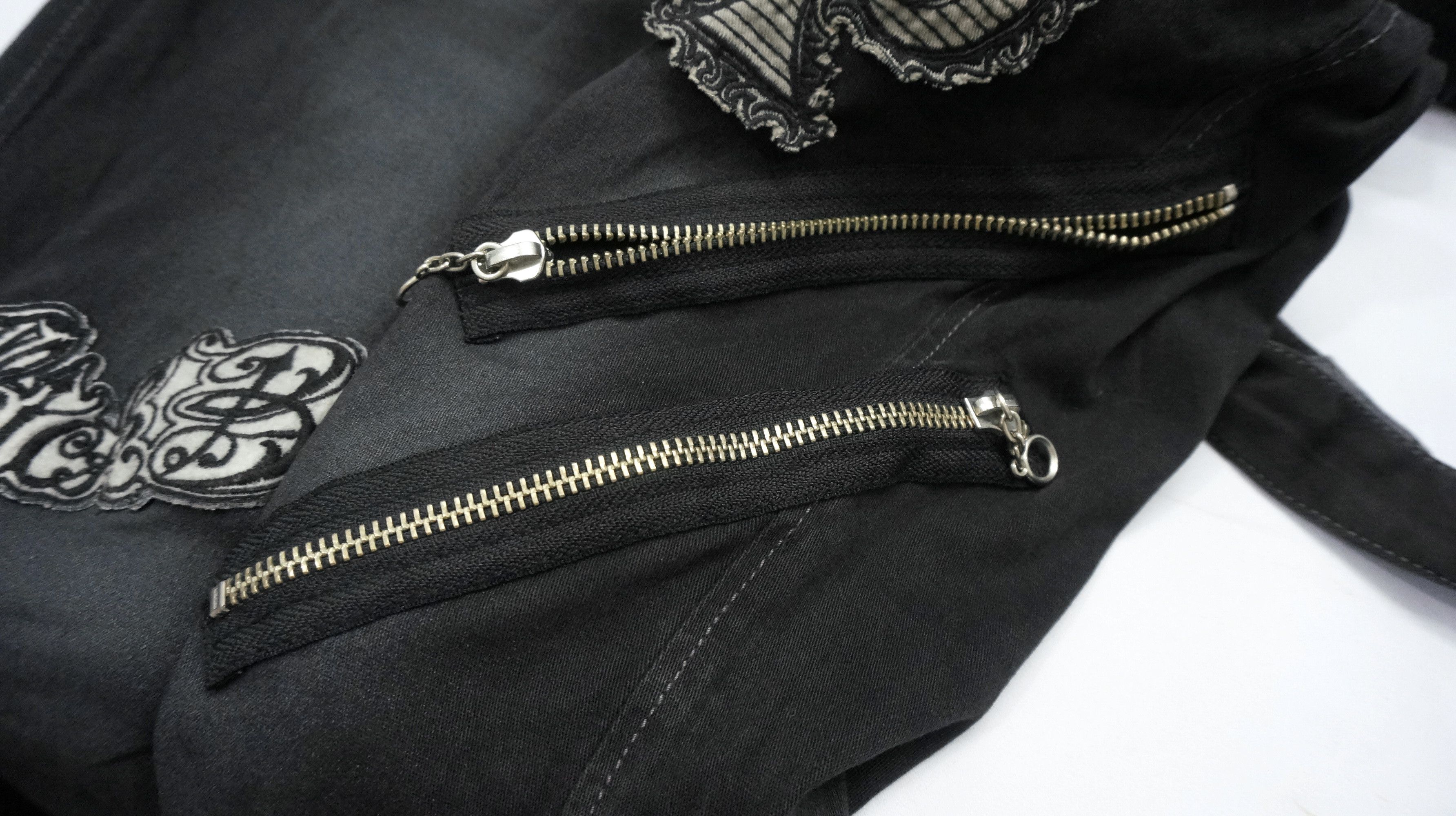 Other Rare 🔥 Punk Women Skinny Suspender pants Size 26" / US 2 / IT 38 - 15 Thumbnail