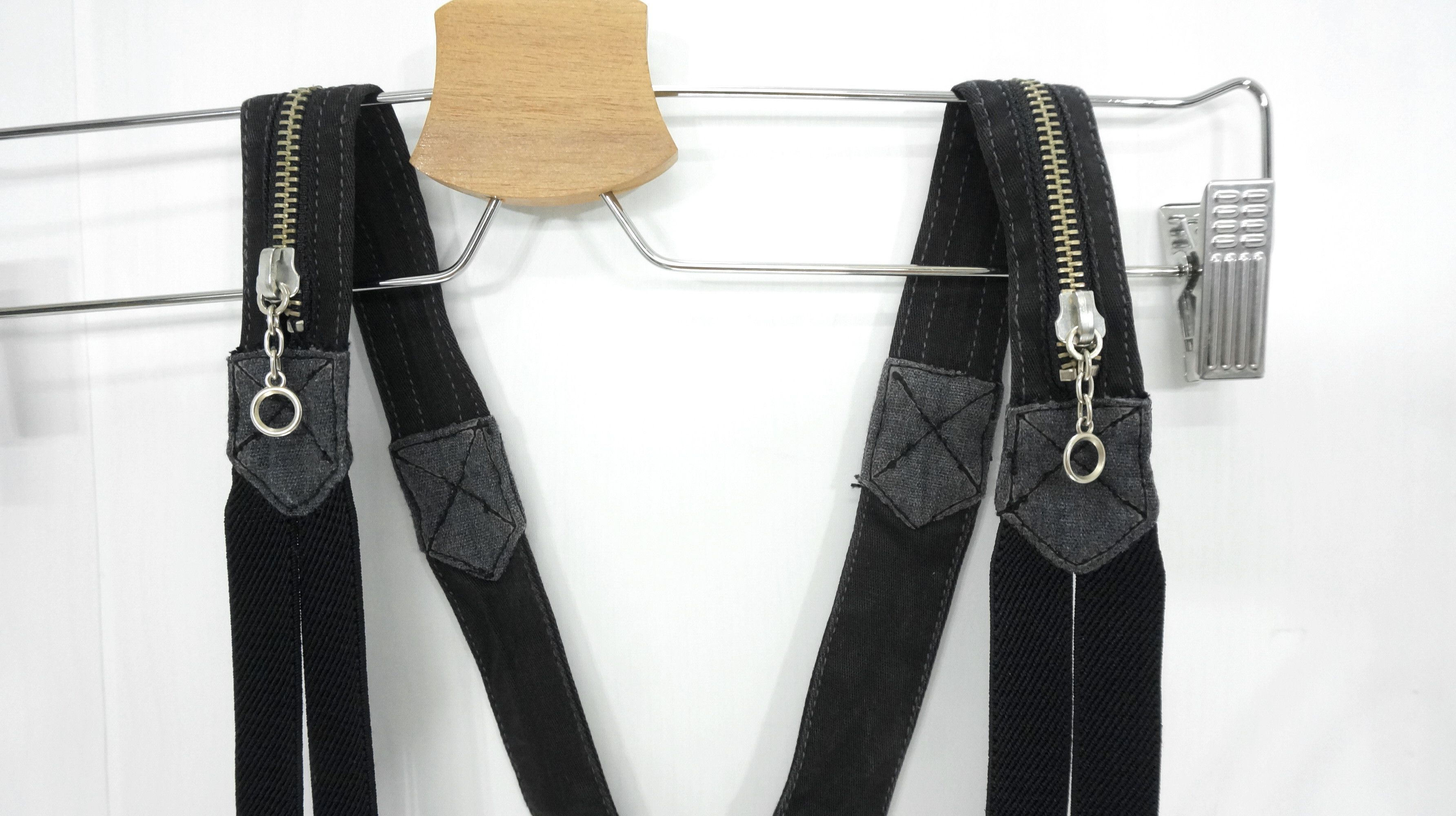 Other Rare 🔥 Punk Women Skinny Suspender pants Size 26" / US 2 / IT 38 - 6 Thumbnail