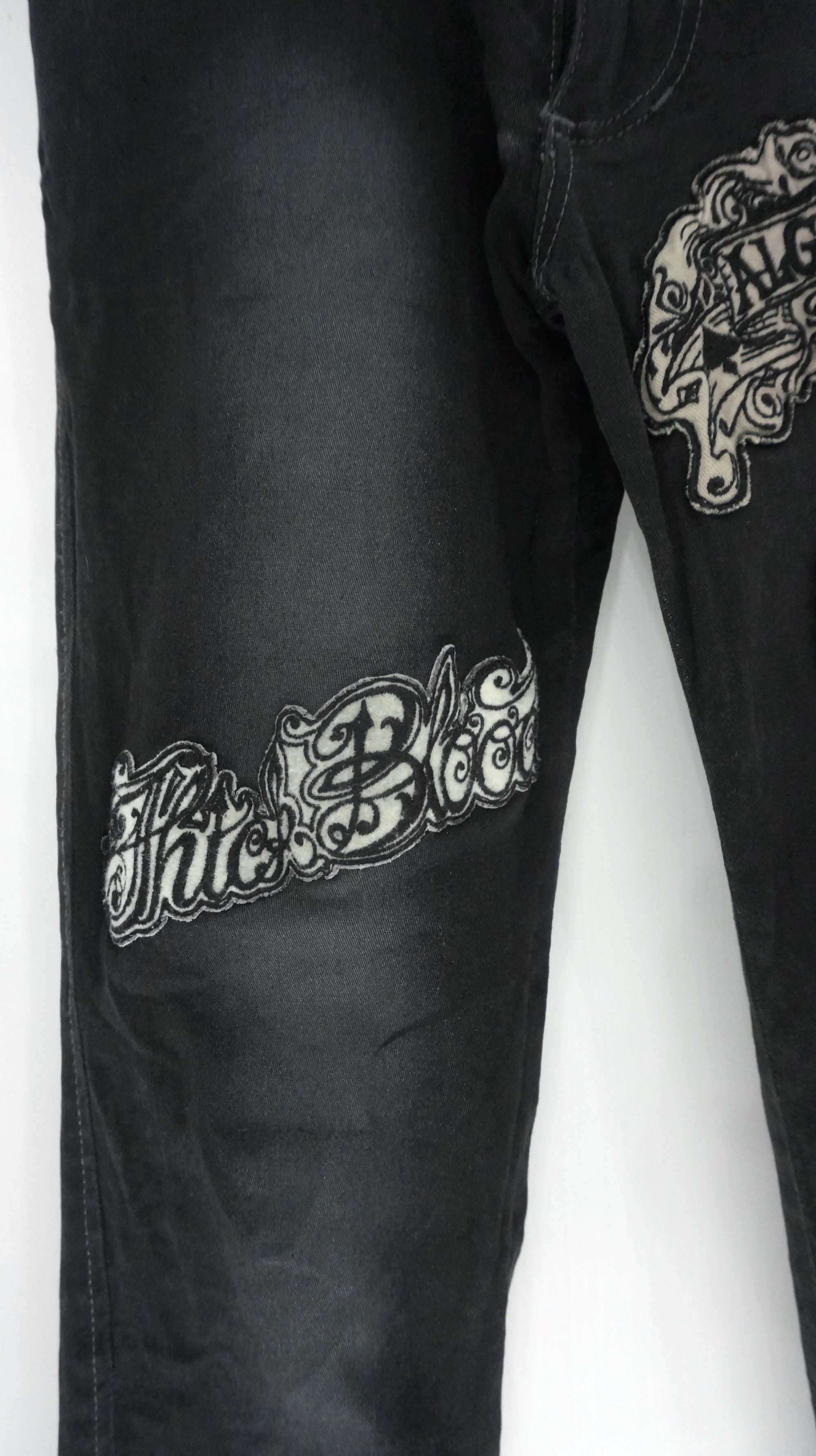 Other Rare 🔥 Punk Women Skinny Suspender pants Size 26" / US 2 / IT 38 - 4 Thumbnail