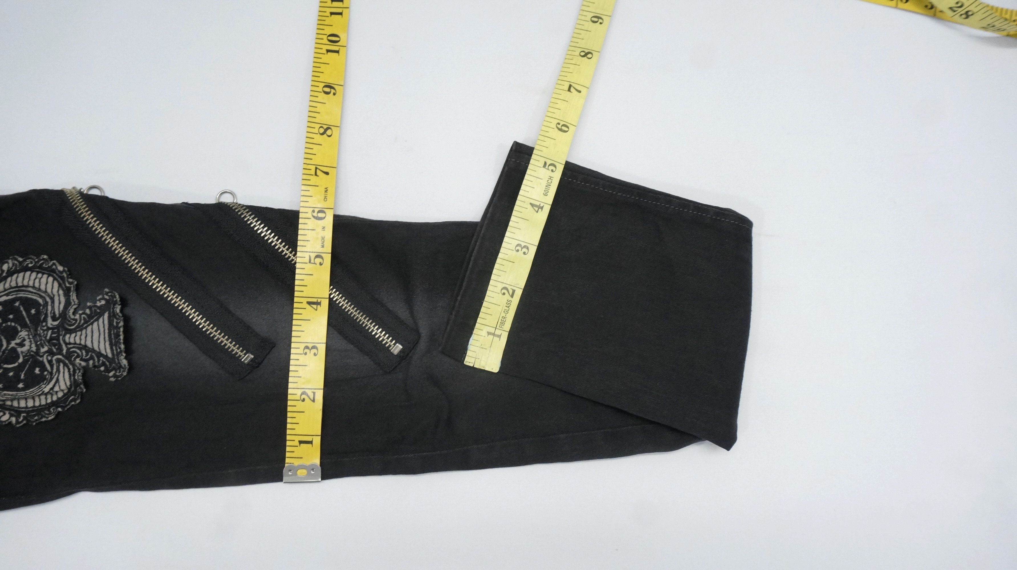 Other Rare 🔥 Punk Women Skinny Suspender pants Size 26" / US 2 / IT 38 - 12 Thumbnail