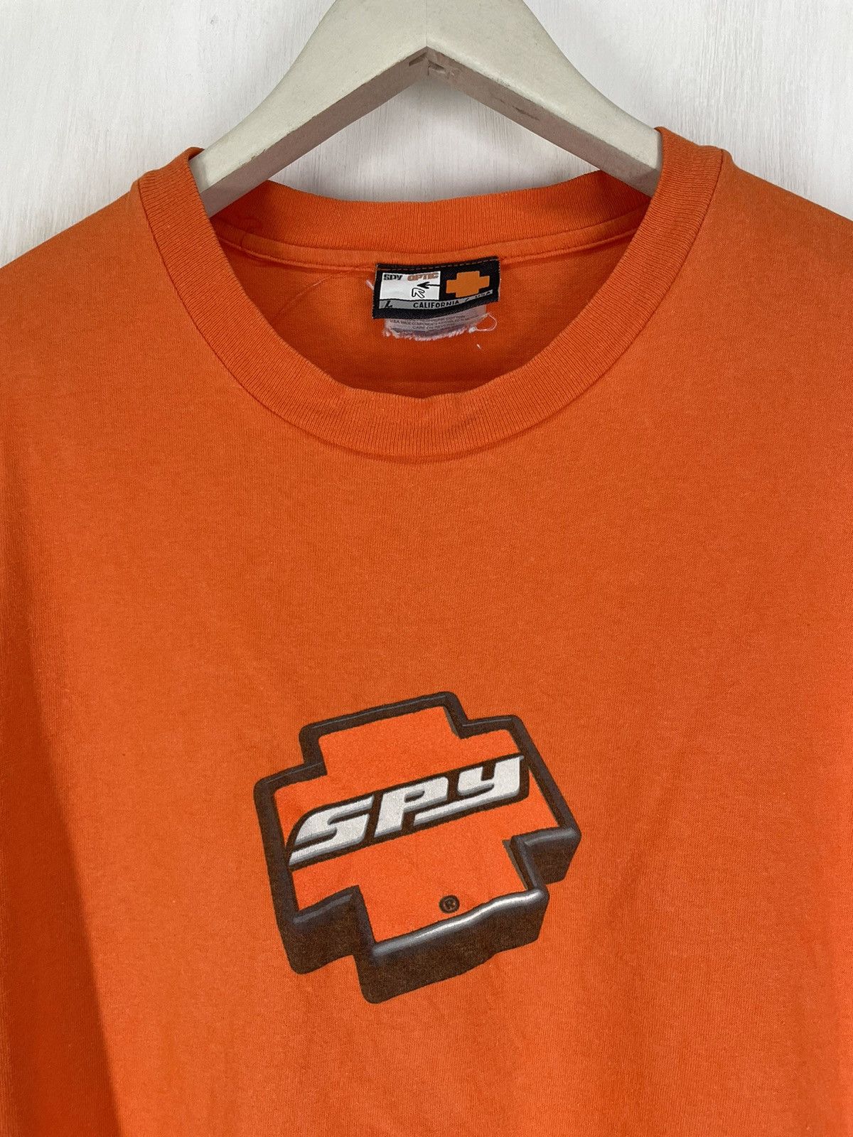 SPY Optic Vintage 90s SPY skateboard streetwear t shirt Size US L / EU 52-54 / 3 - 3 Thumbnail