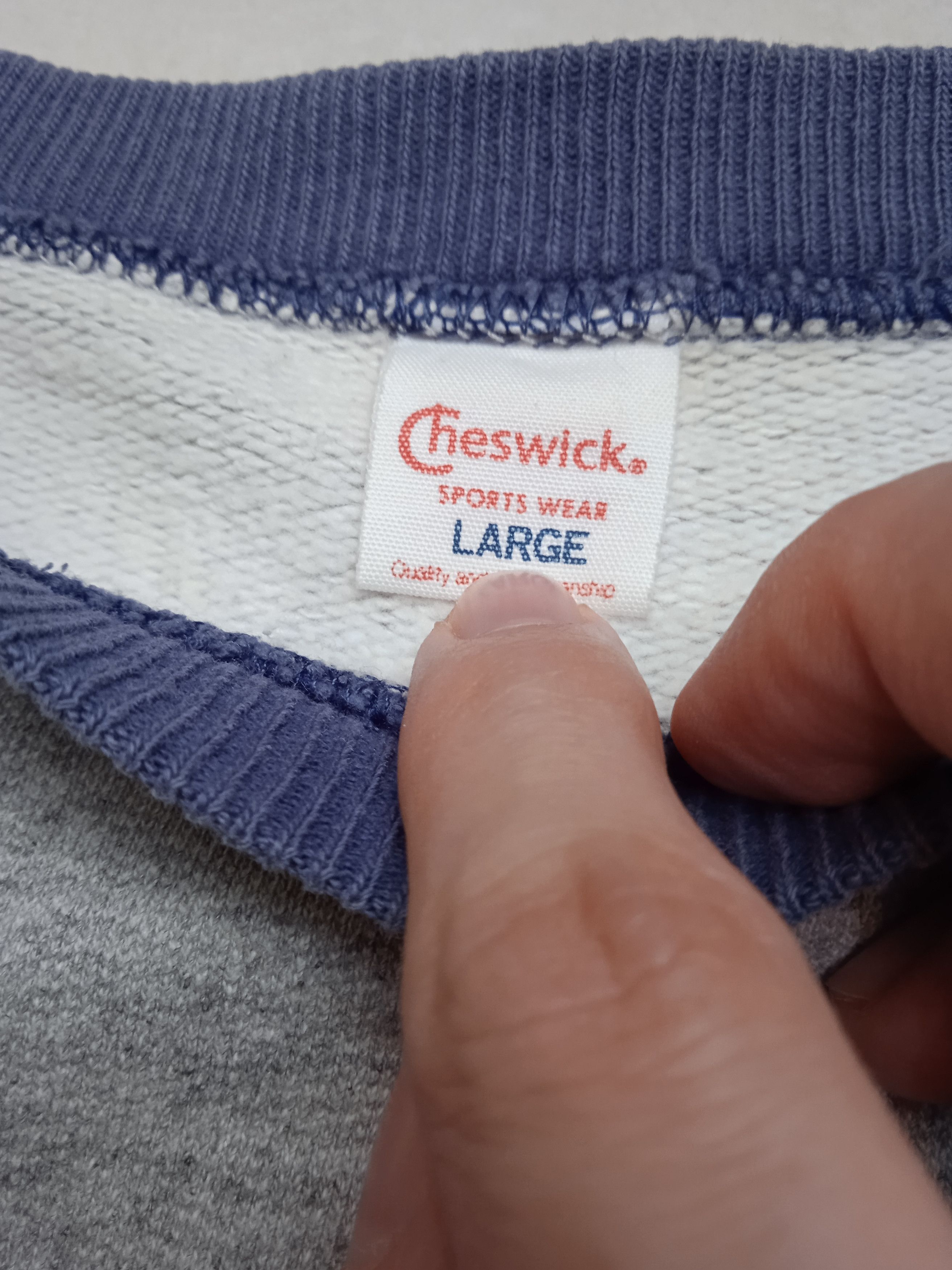 Japanese Brand × Sugar Cane Cheswick Sportswear by Sugar Cane Collegiate Raglan Size US L / EU 52-54 / 3 - 4 Thumbnail