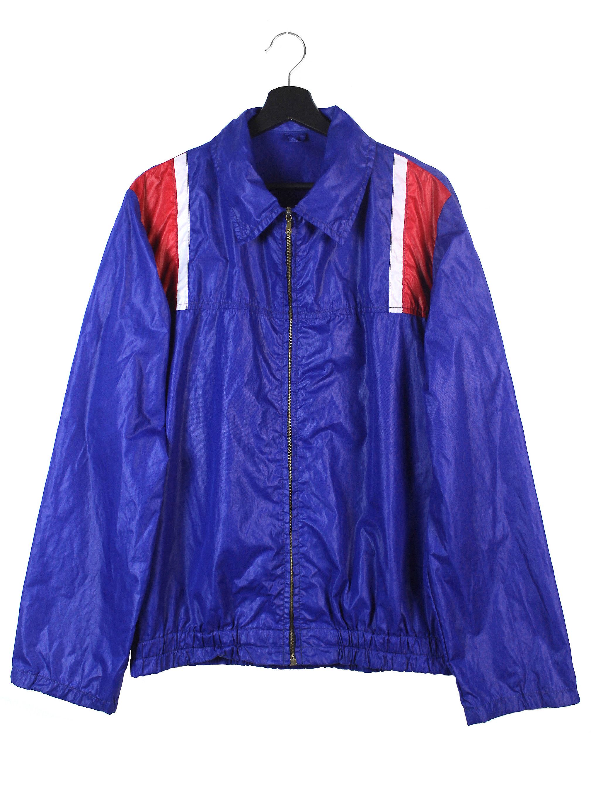 Vintage 80s Vintage full tracksuit jacket joggers softshell OG S M Size US 34 / EU 50 - 2 Thumbnail