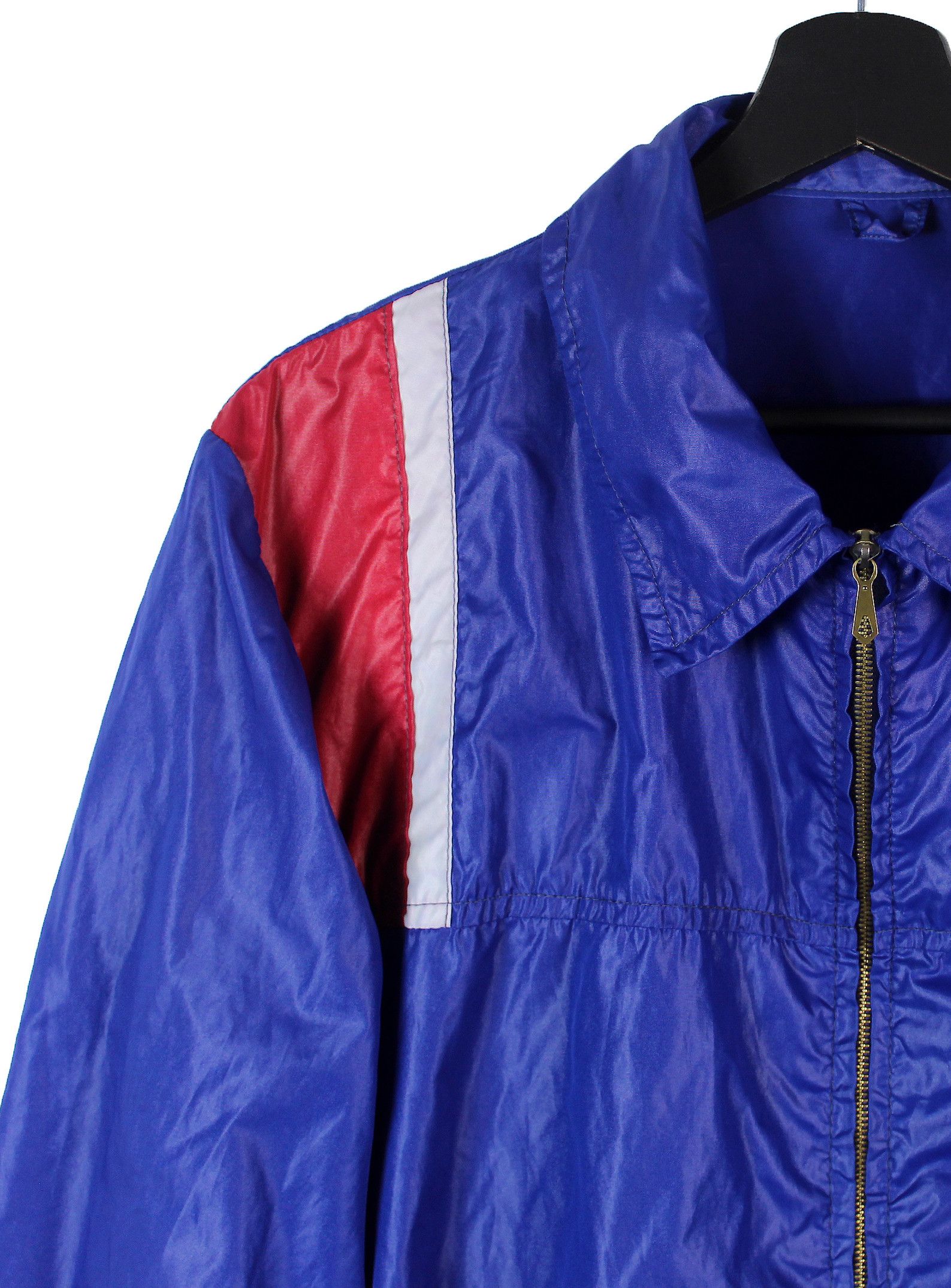 Vintage 80s Vintage full tracksuit jacket joggers softshell OG S M Size US 34 / EU 50 - 3 Thumbnail