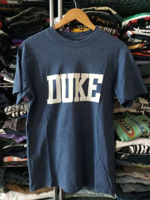 Other Vintage 80s-90s Duke University T-Shirt Collegiate Size US M / EU 48-50 / 2 - 1 Thumbnail