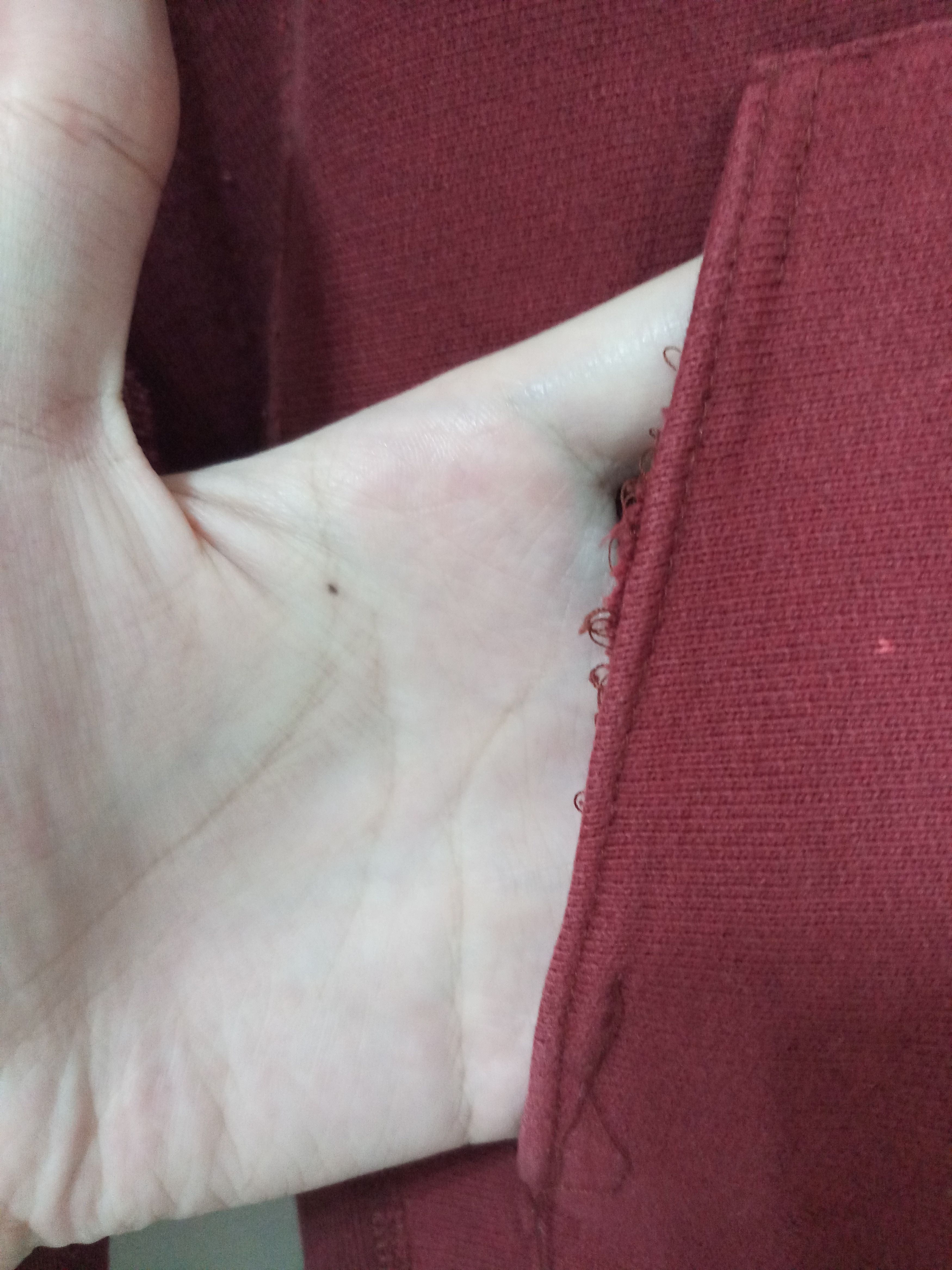 A.P.C. A.P.C. Hiver 2000 Maroon "Reverse" Hoodie Size US M / EU 48-50 / 2 - 5 Thumbnail