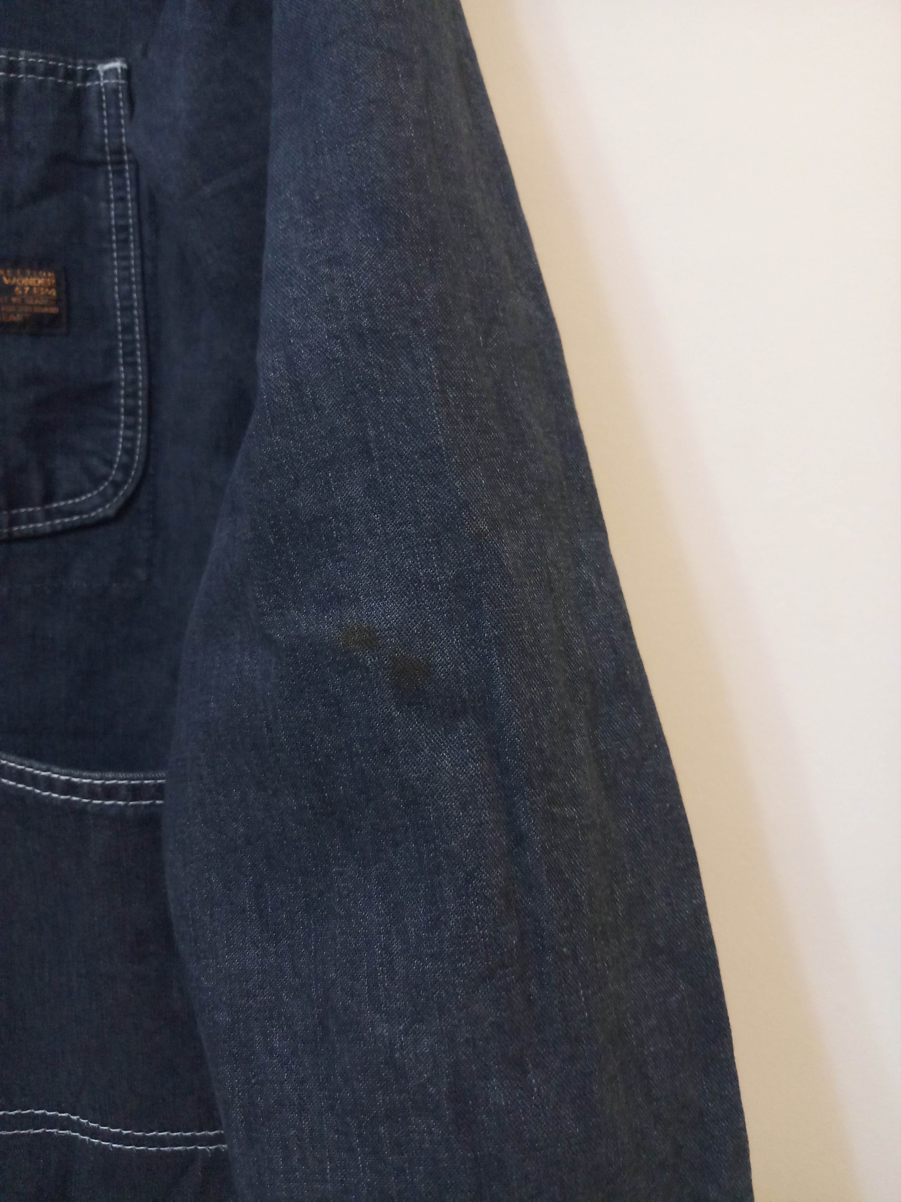 Japanese Brand GL Heart by Big John Denim Chore Jacket Size US L / EU 52-54 / 3 - 9 Thumbnail