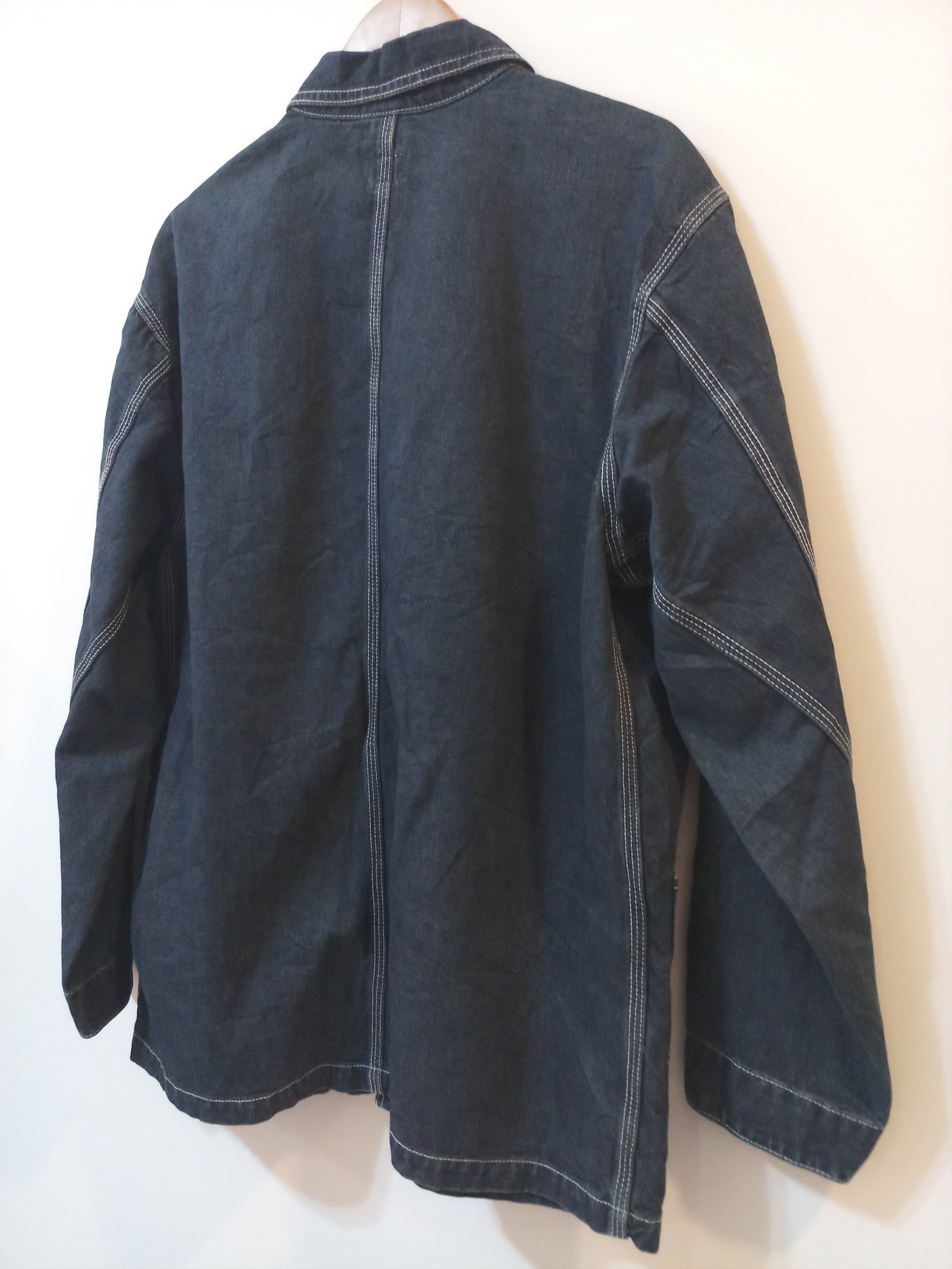 Japanese Brand GL Heart by Big John Denim Chore Jacket Size US L / EU 52-54 / 3 - 7 Thumbnail