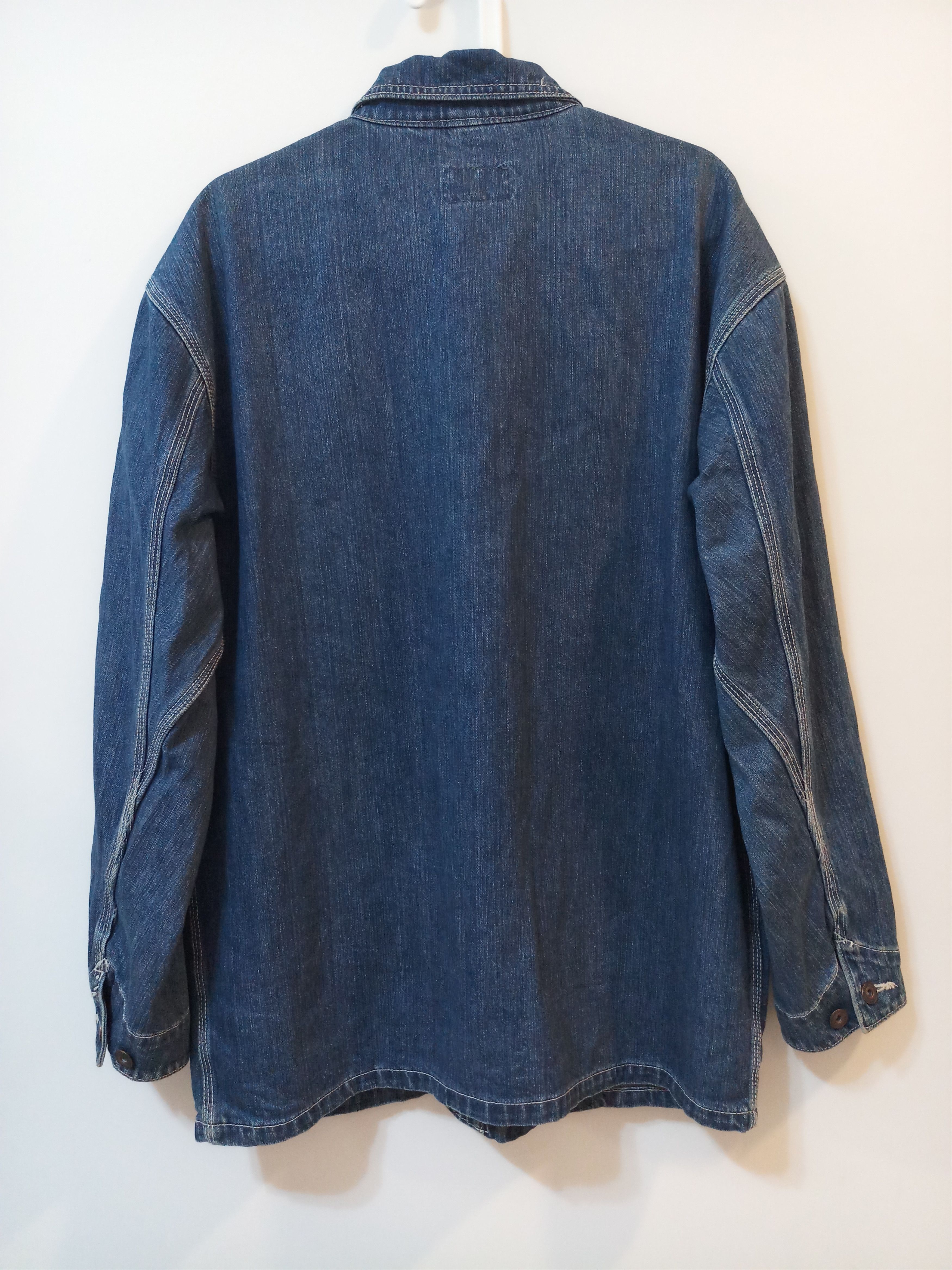 Big John × Japanese Brand Big John Denim Chore Jacket Size US L / EU 52-54 / 3 - 4 Thumbnail