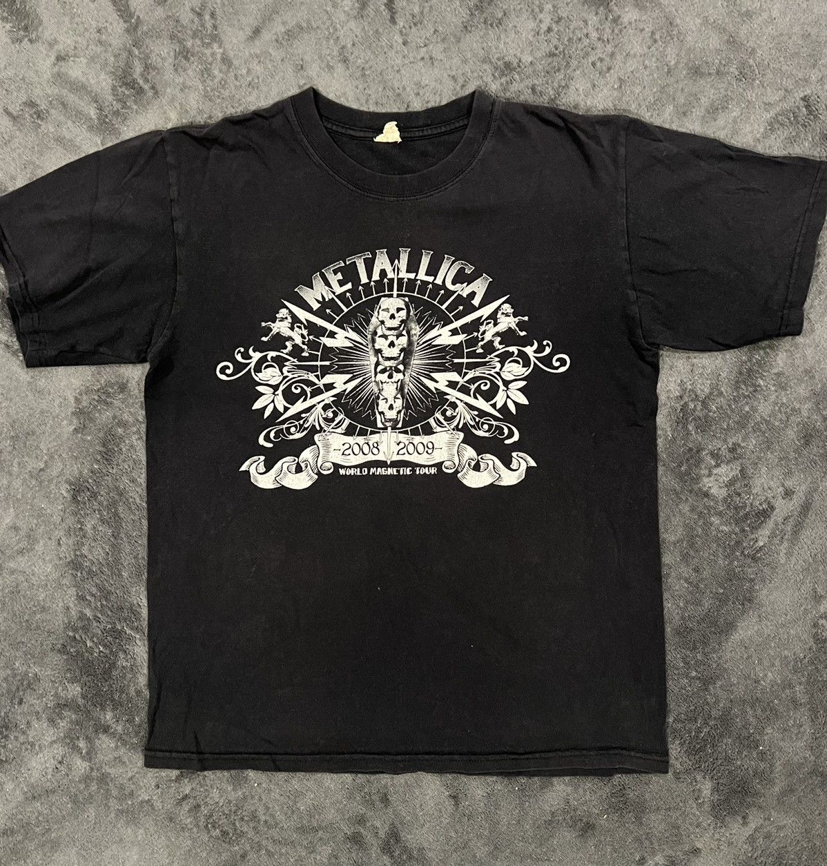 Anvil × Band Tees × Metallica Metallica Worl Magnetic Tour T-Shirt Size US M / EU 48-50 / 2 - 3 Thumbnail