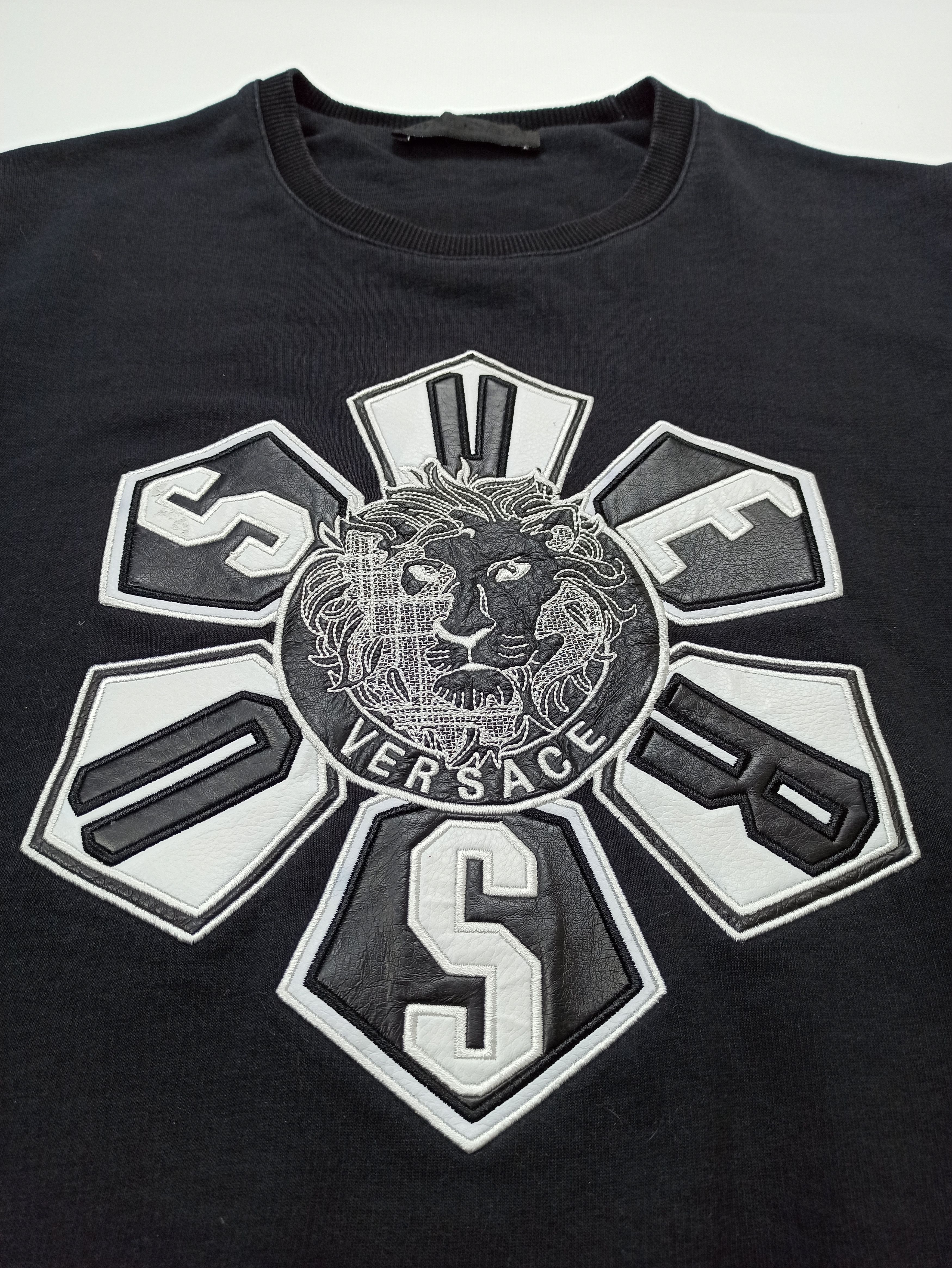 Versace Versus Sweatshirt Leather Logo