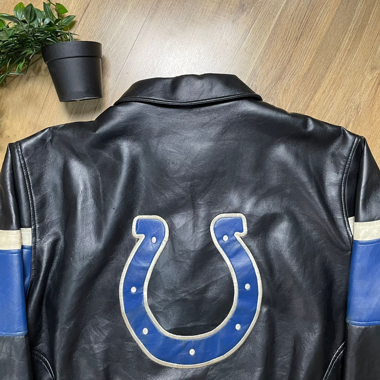90s Vintage NFL COLTS レザージャケット 90s Vintage NFL COLTS レザージャケット 【公式通販】