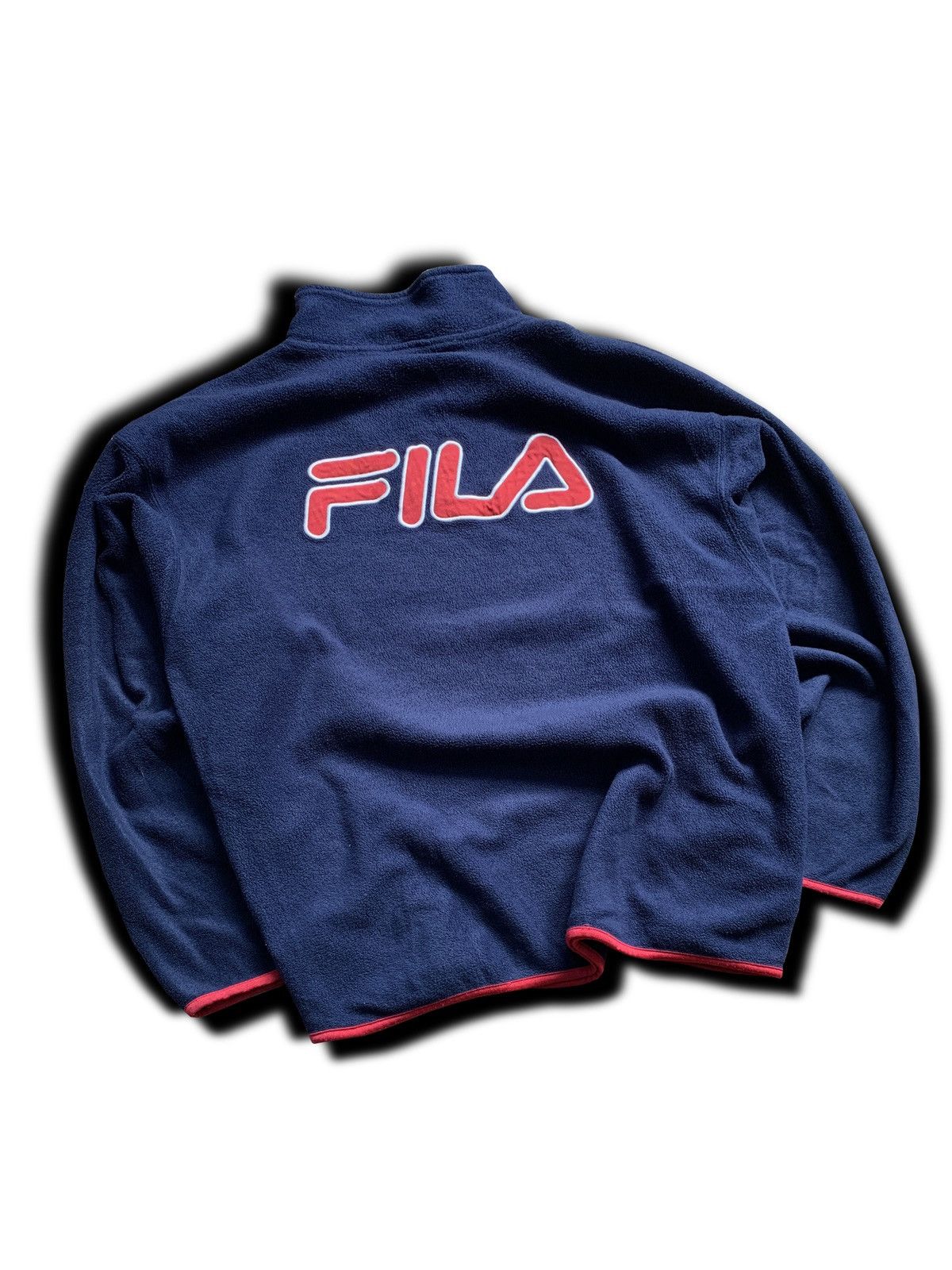 Fila × Vintage Vintage Fila fleece zip Size US XL / EU 56 / 4 - 1 Thumbnail