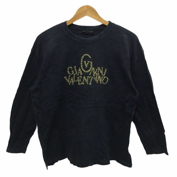 Vtg GIANNI VALENTINO ITALY Crewneck Sweatshirt Sweater