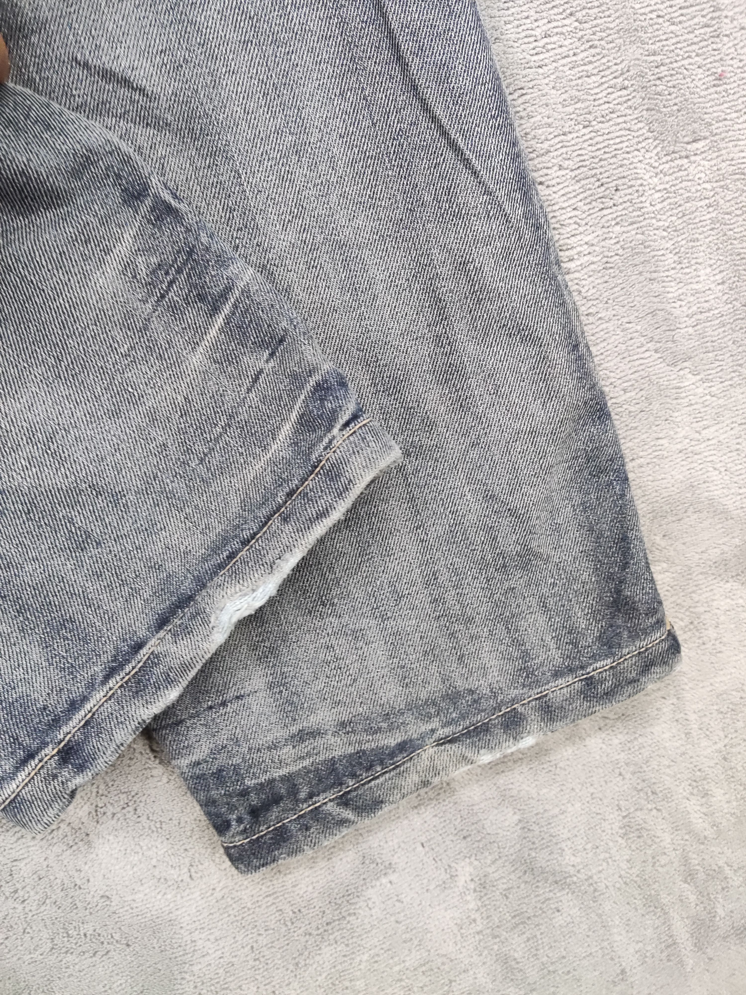 Japanese Brand Legend 145 Distressed Denim Jeans Size US 32 / EU 48 - 11 Thumbnail
