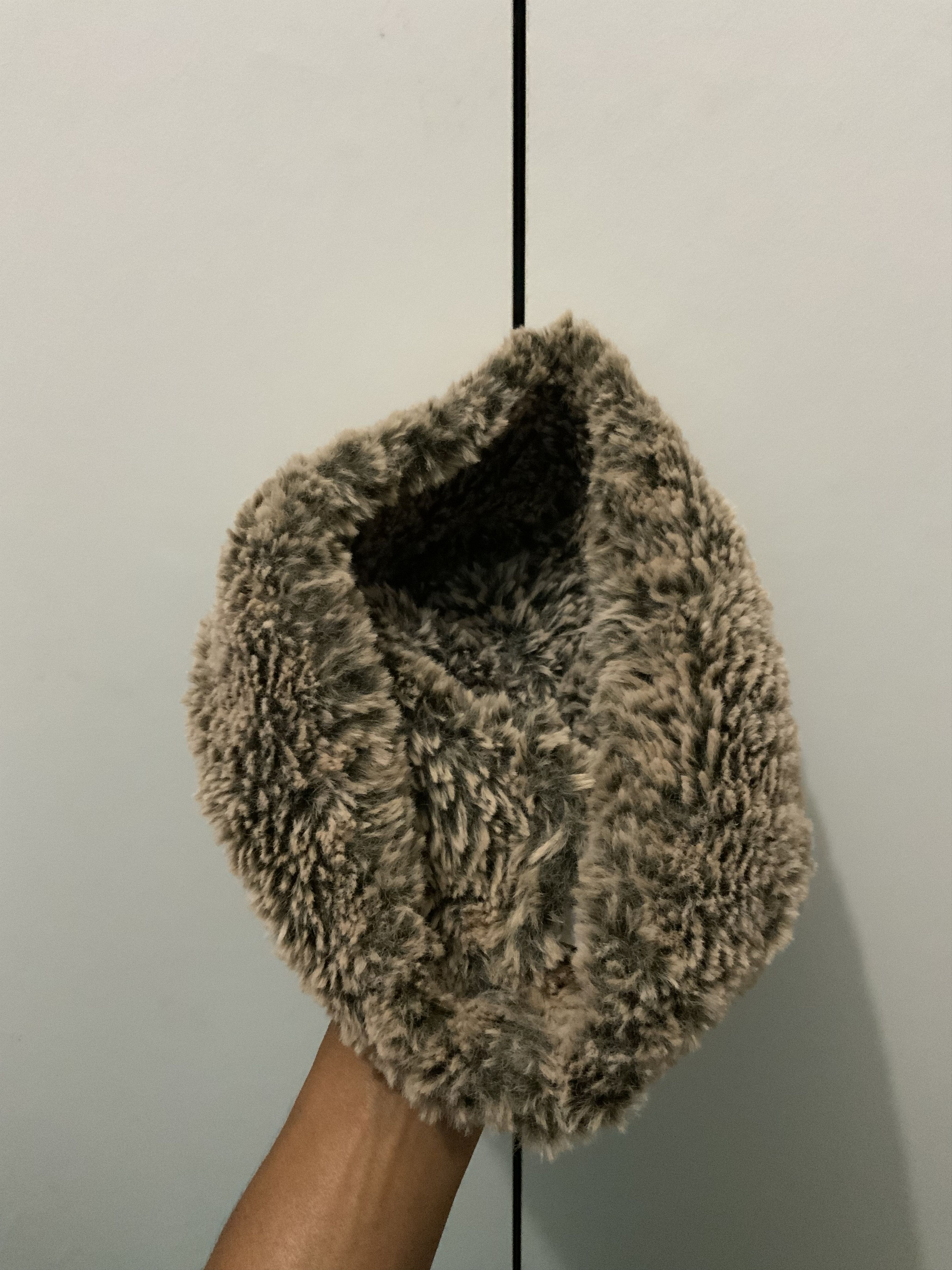 If Six Was Nine Mohair Fur Snow Cap Beanie Hat Size ONE SIZE - 7 Thumbnail