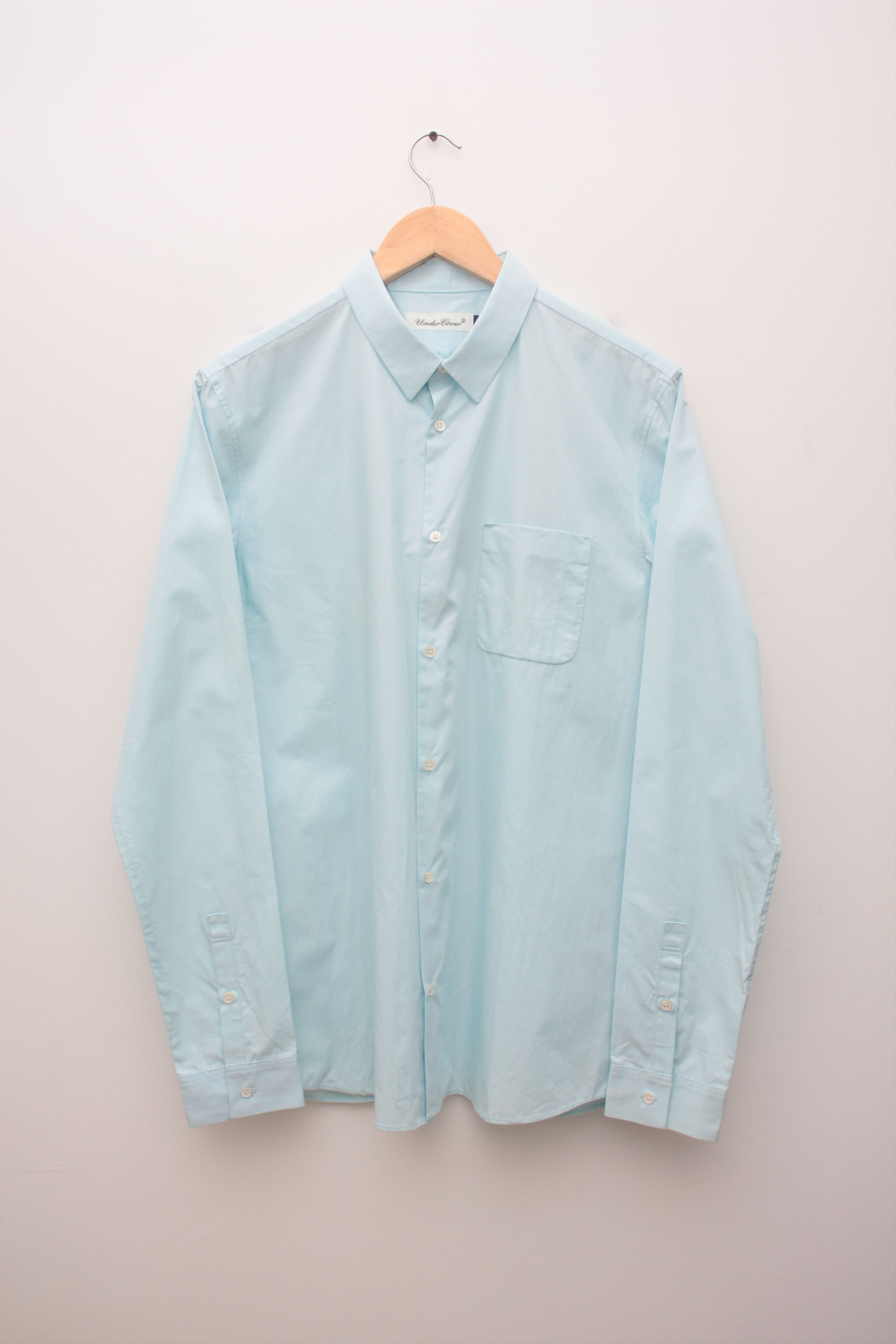 Undercover Undercover Blue L/S Shirt Men's 4 Size US M / EU 48-50 / 2 - 2 Thumbnail