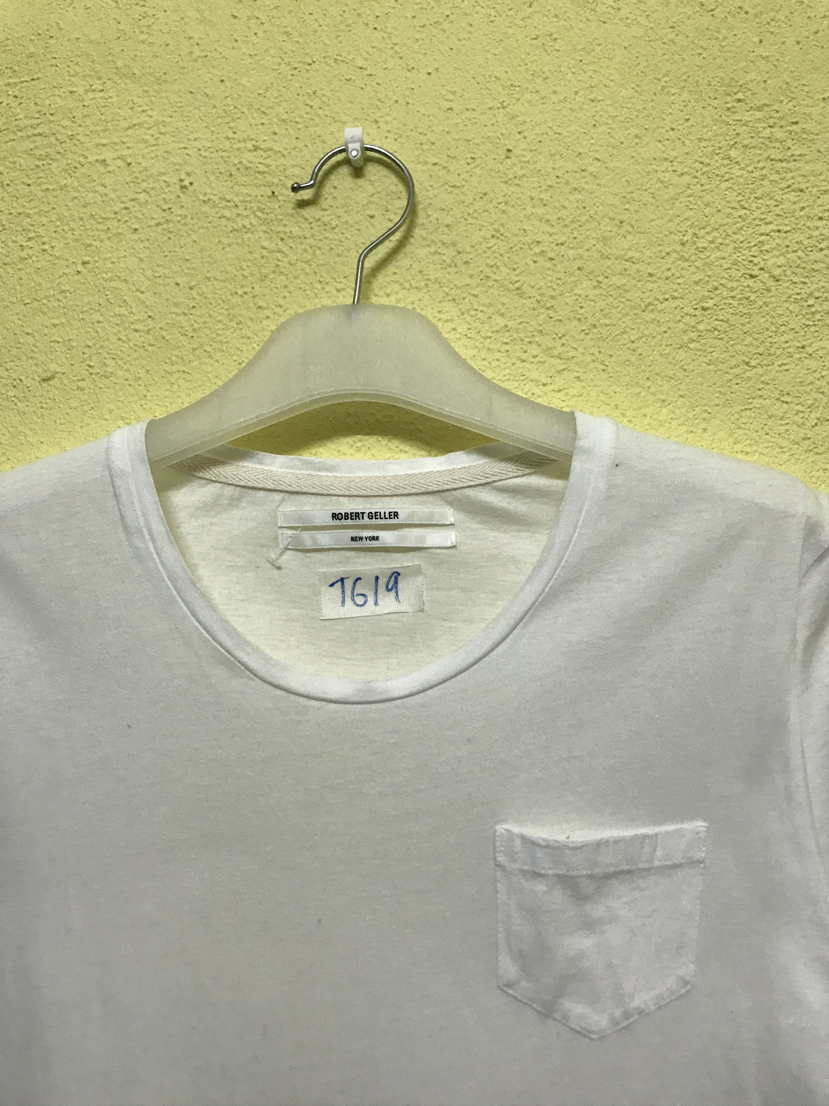 Japanese Brand ROBERT GELLER POCKET TEES Size US S / EU 44-46 / 1 - 2 Thumbnail