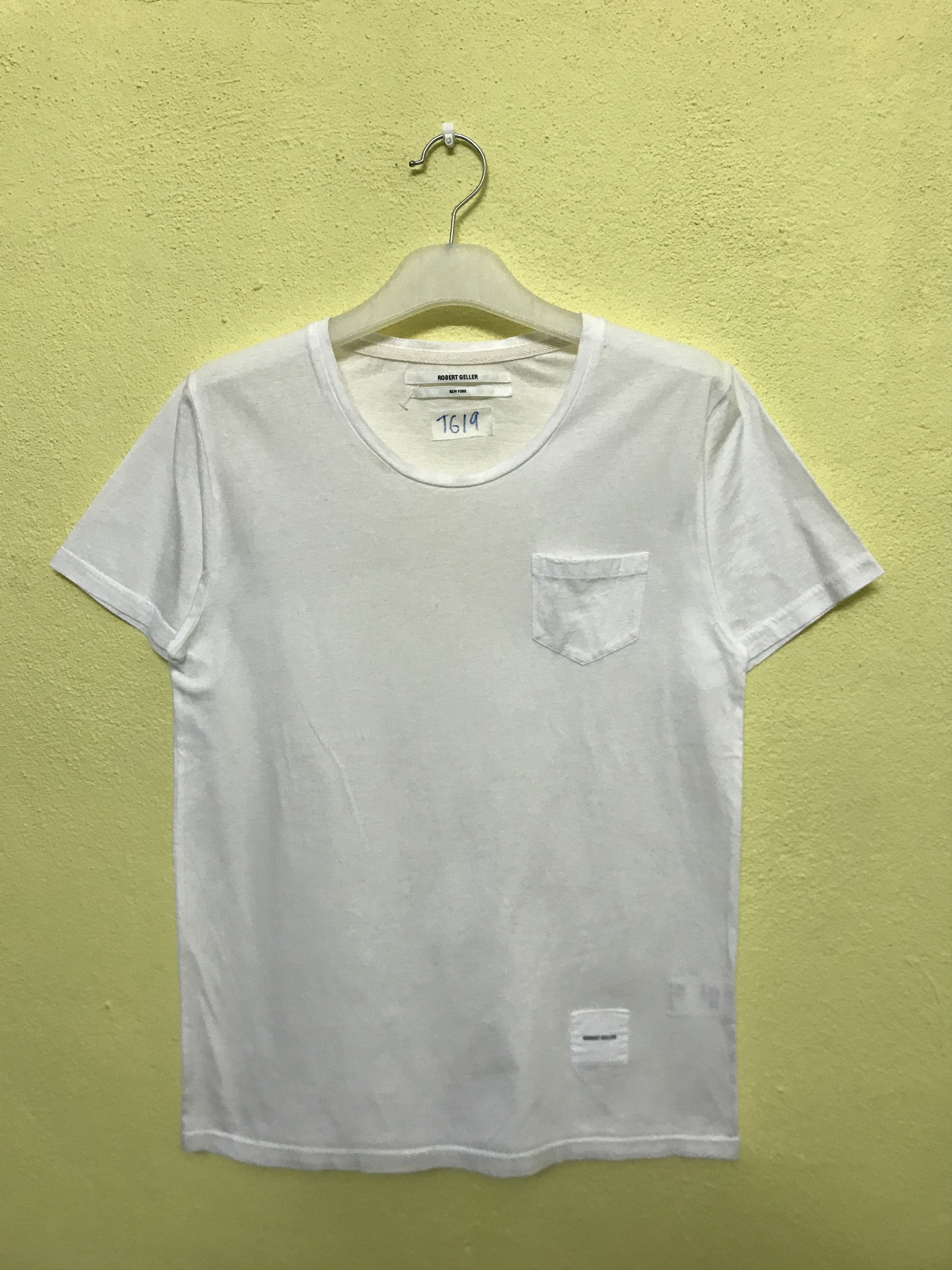 Japanese Brand ROBERT GELLER POCKET TEES Size US S / EU 44-46 / 1 - 1 Thumbnail