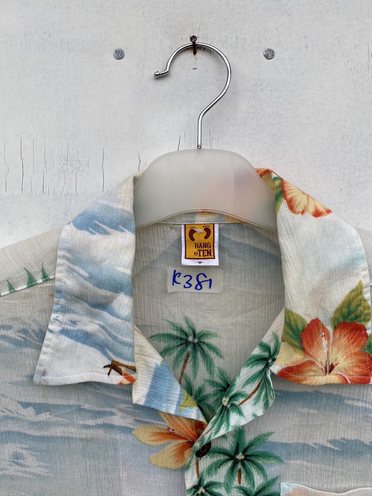 Hang Ten Vintage Hang Ten Gold Tag Hawaiian Shirt Size US M / EU 48-50 / 2 - 3 Thumbnail