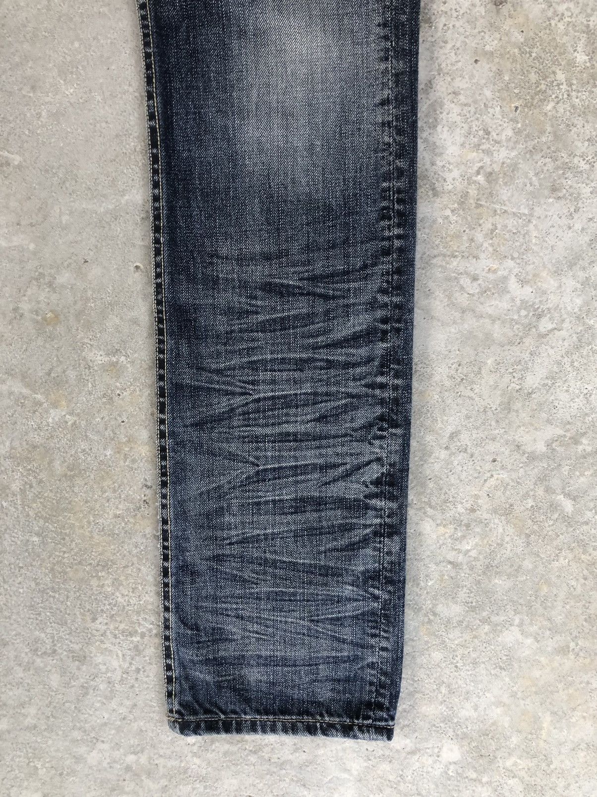 Michel Klein Japanese Michel Klein Patchwork Boro Style Distressed Jeans Size US 31 - 7 Thumbnail
