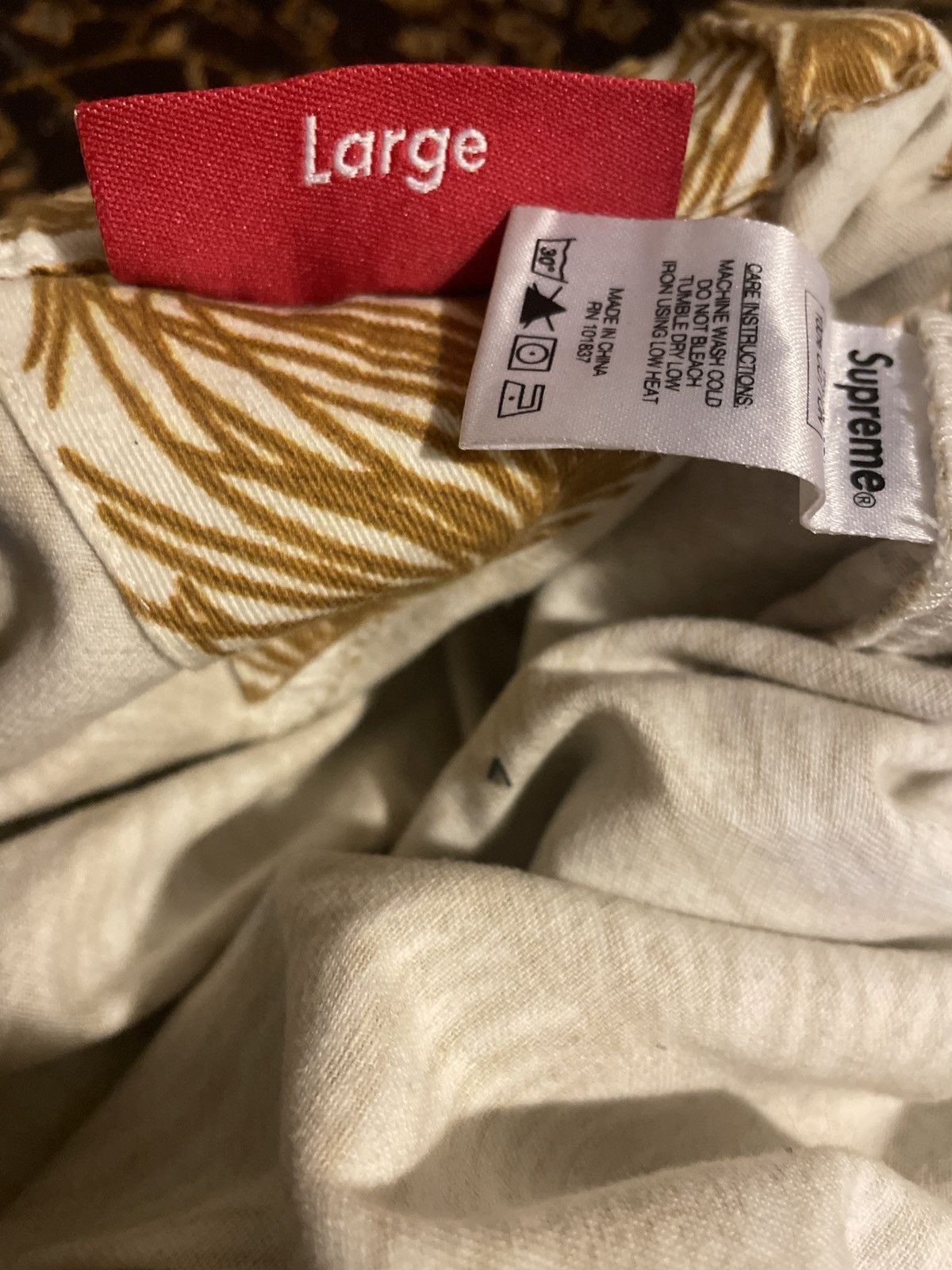 Supreme Yellow Peacock Pants Size US 32 / EU 48 - 5 Thumbnail