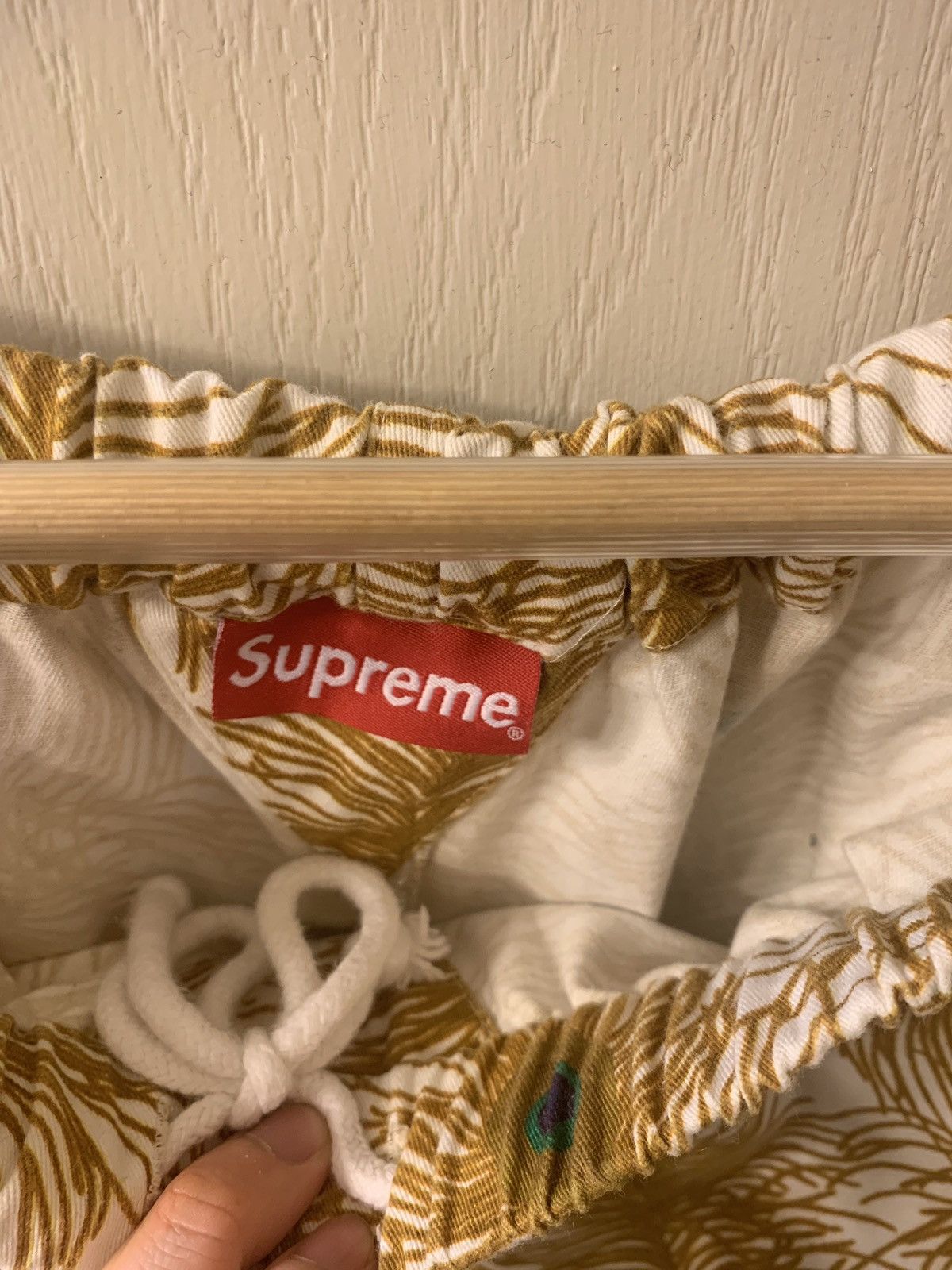 Supreme Yellow Peacock Pants Size US 32 / EU 48 - 2 Thumbnail