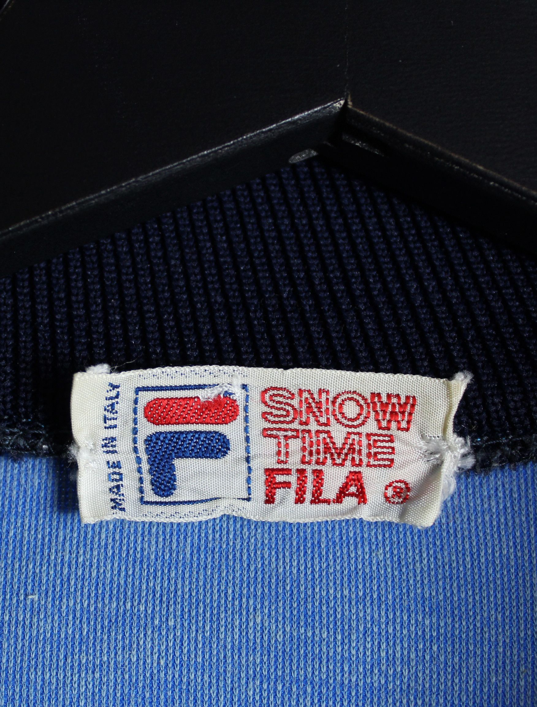 Fila 80s vintage FILA Snow Time zip track jacket settanta Borg OG Size US XXS / EU 40 - 4 Thumbnail