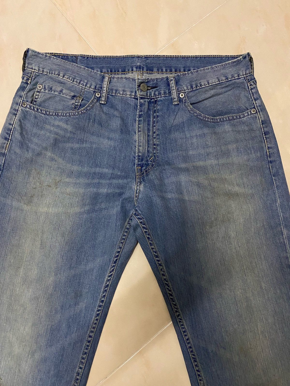 Levi's Vintage 559 Levis denim straight cut single R fit W36 blue Size US 36 / EU 52 - 3 Thumbnail