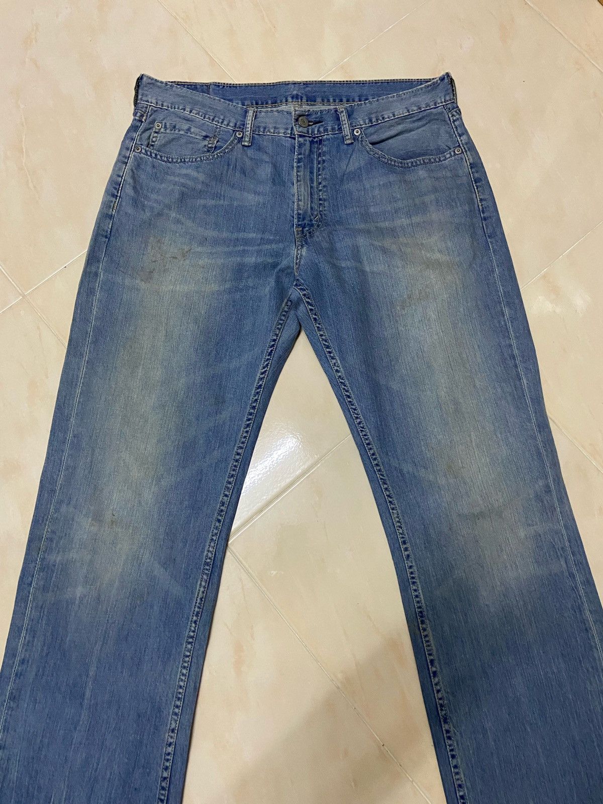 Levi's Vintage 559 Levis denim straight cut single R fit W36 blue Size US 36 / EU 52 - 2 Thumbnail