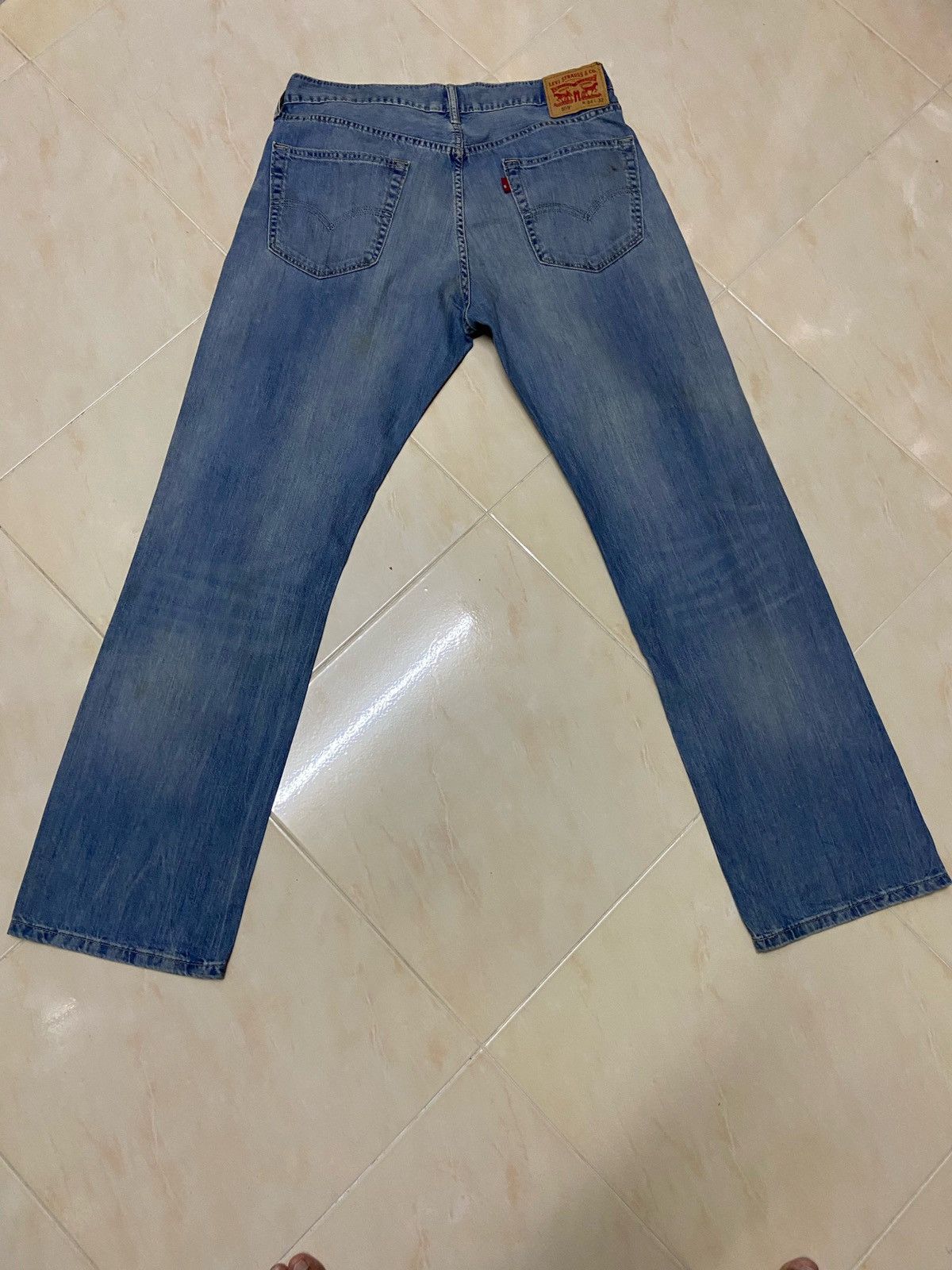 Levi's Vintage 559 Levis denim straight cut single R fit W36 blue Size US 36 / EU 52 - 4 Thumbnail