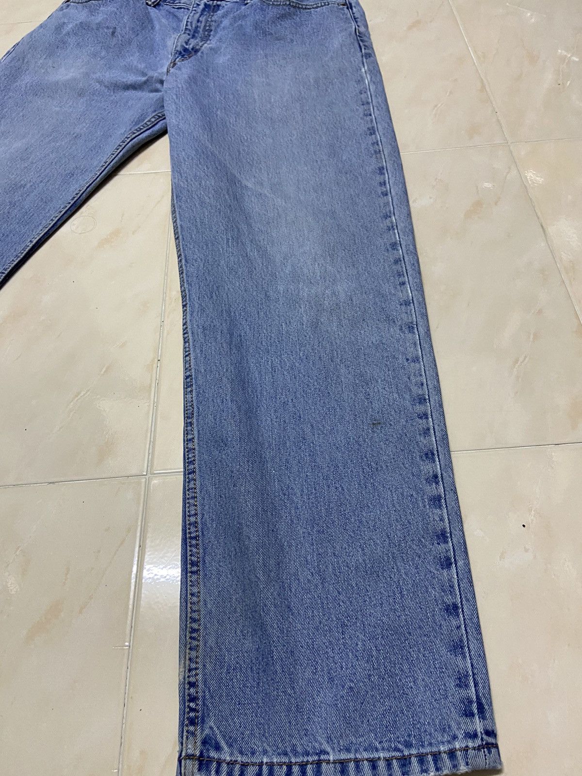 Levi's Vintage 550 Levis Jeans Denim W38 tapered leg light blue Size US 38 / EU 54 - 5 Thumbnail