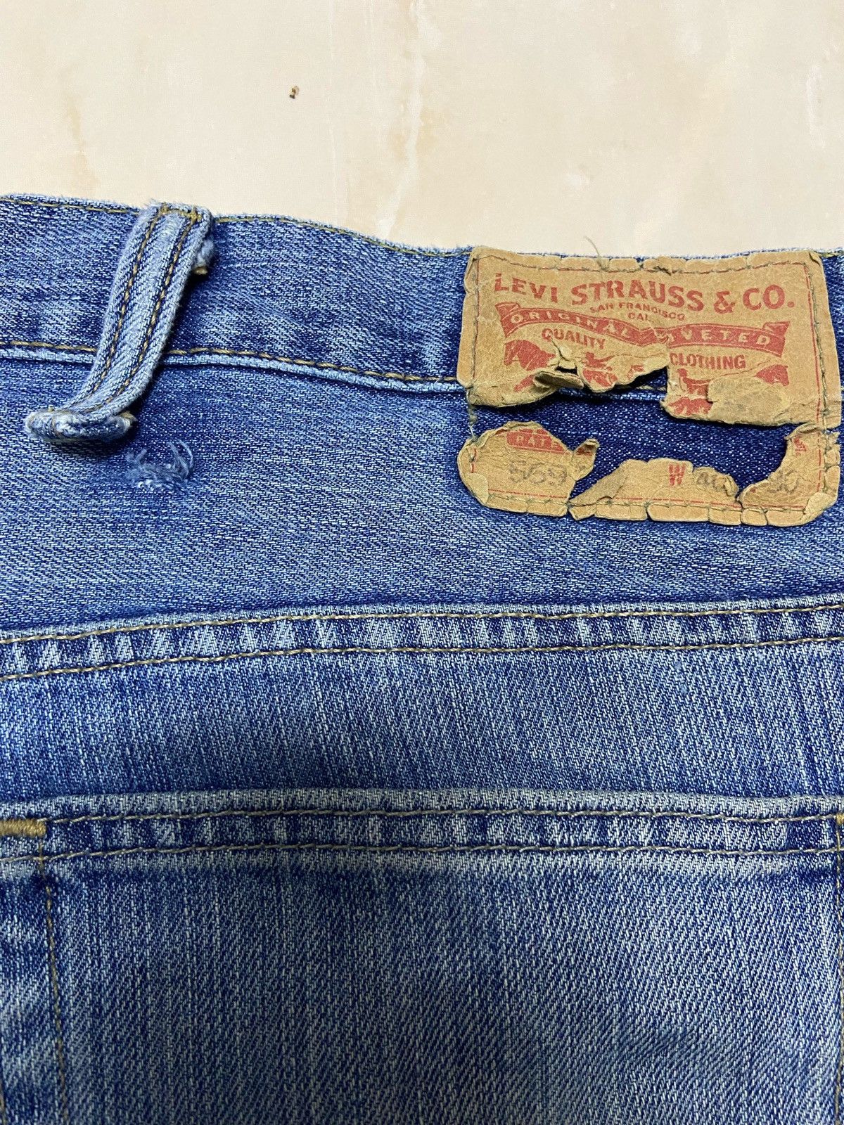 Levi's Vintage 569 Levis Jeans Denim big size W42 Size US 42 / EU 58 - 7 Thumbnail