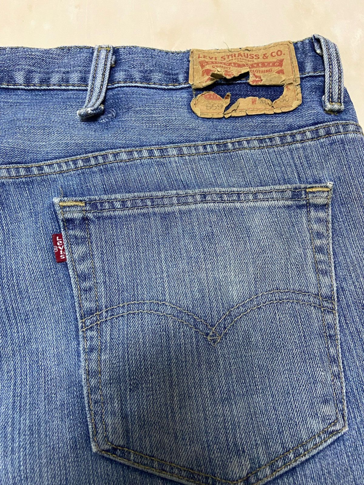 Levi's Vintage 569 Levis Jeans Denim big size W42 Size US 42 / EU 58 - 6 Thumbnail
