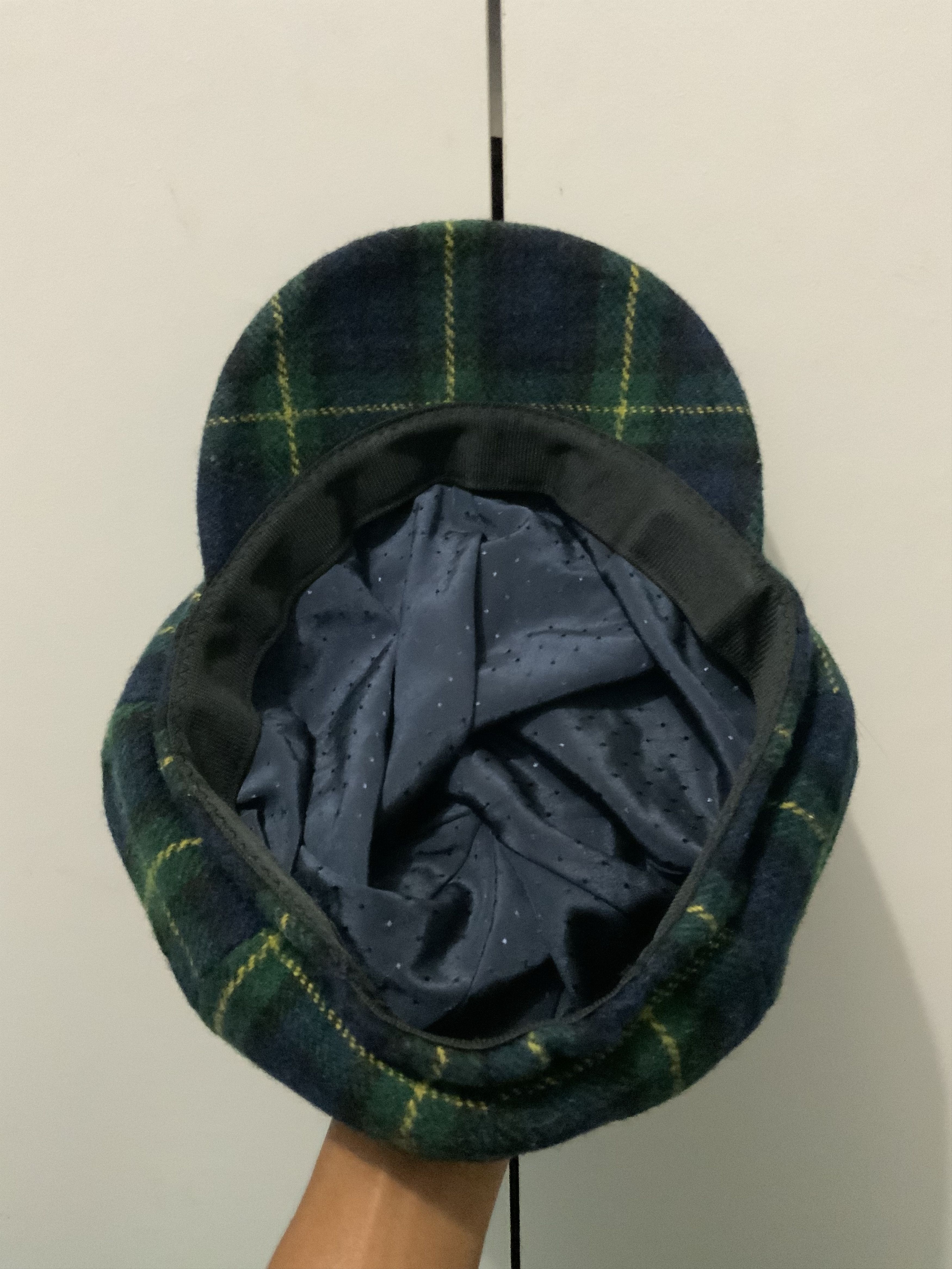 Japanese Brand Retro Checked Newsboy Hat Size ONE SIZE - 8 Thumbnail