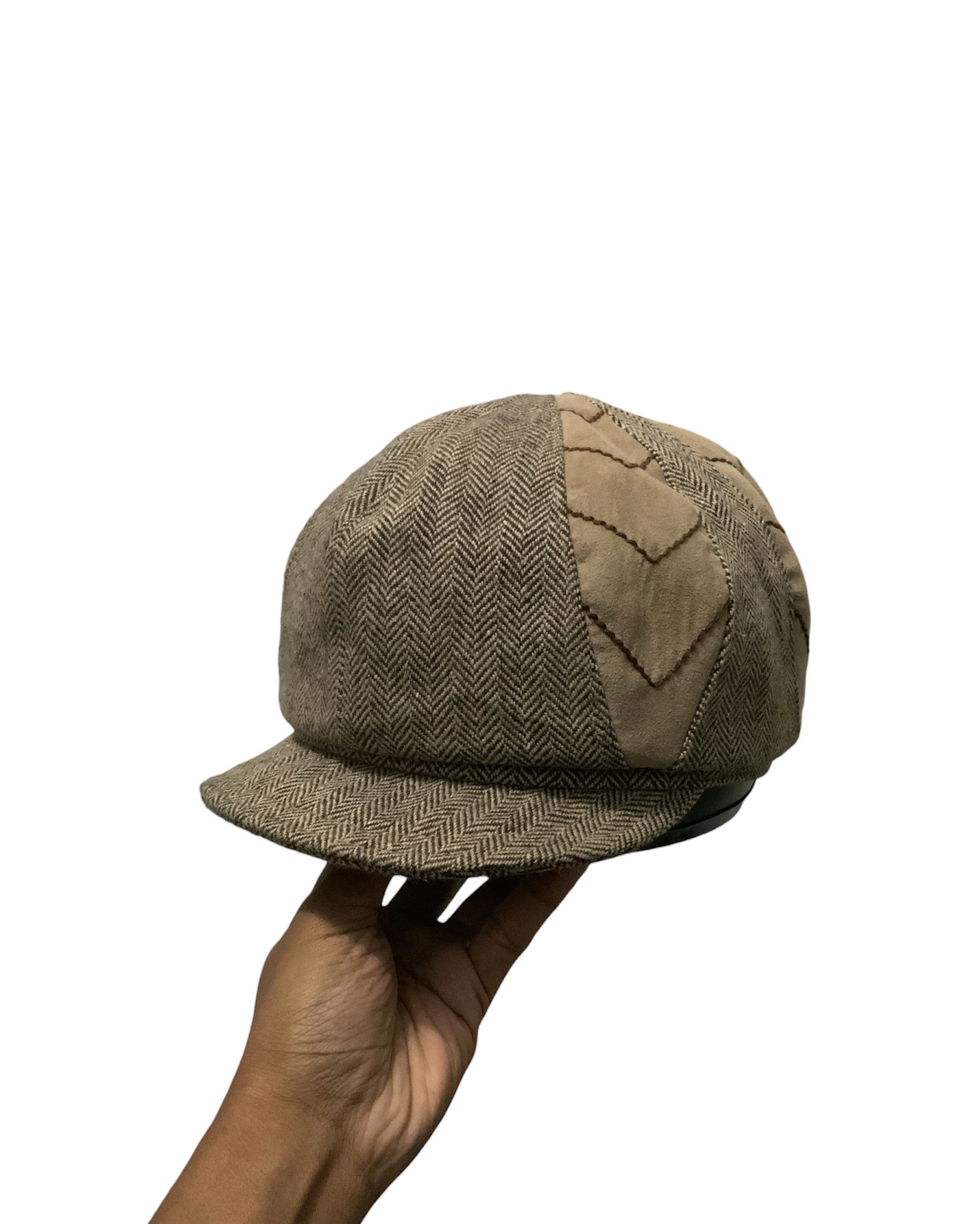 image of Avant Garde Fashion Streetwear Retro Newsboy Hats in Brown, Men's