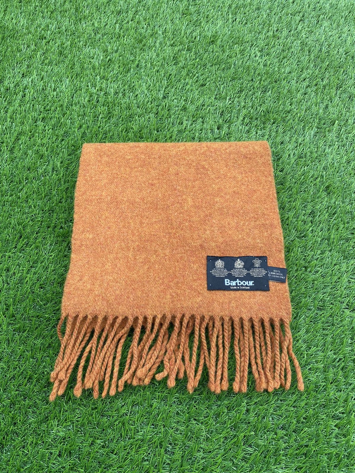 Barbour Barbour Lambswool Made in Scotland Muffler Scarve Size ONE SIZE - 2 Thumbnail